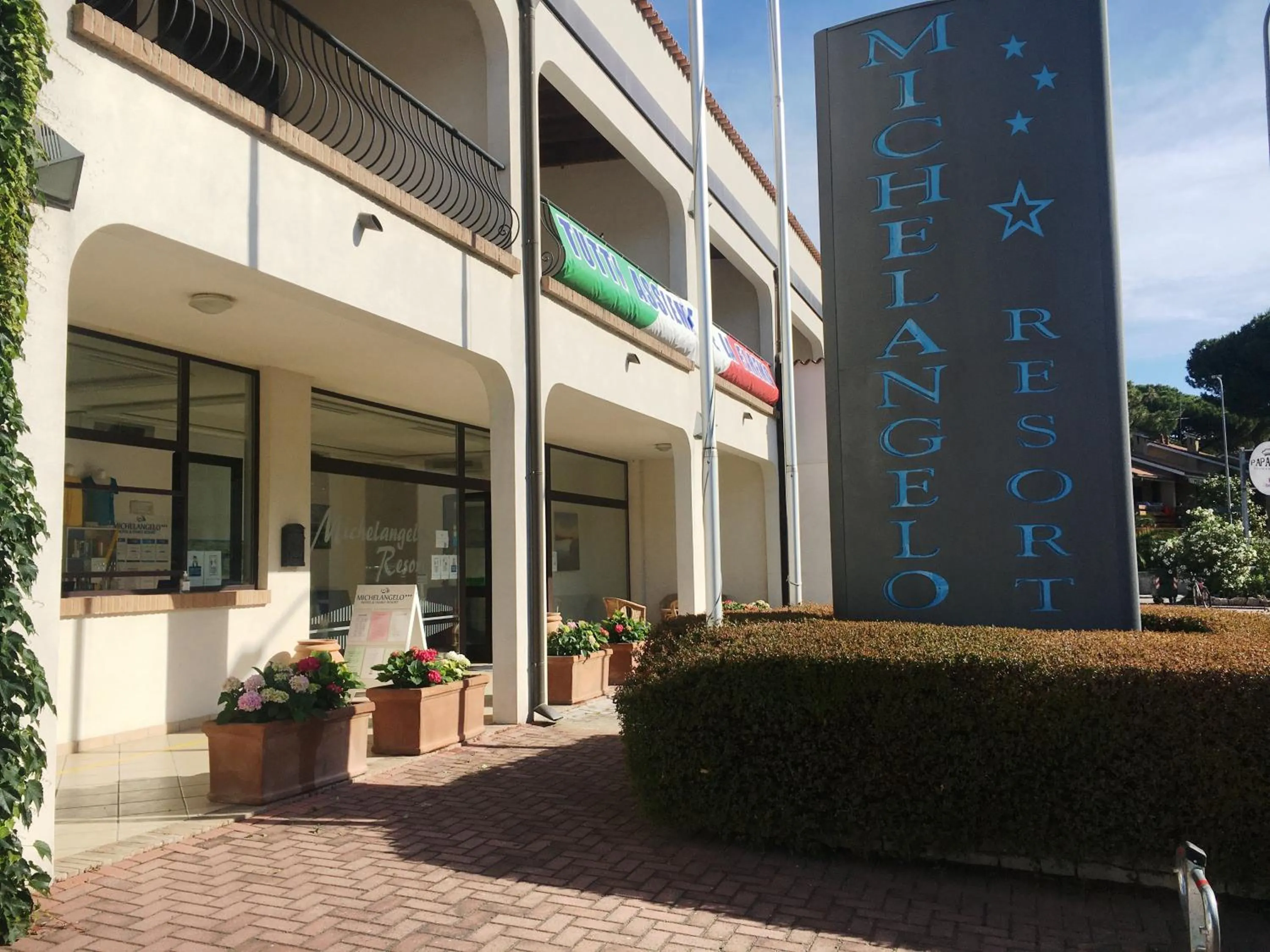 Facade/entrance in Michelangelo Holiday & Family Resort