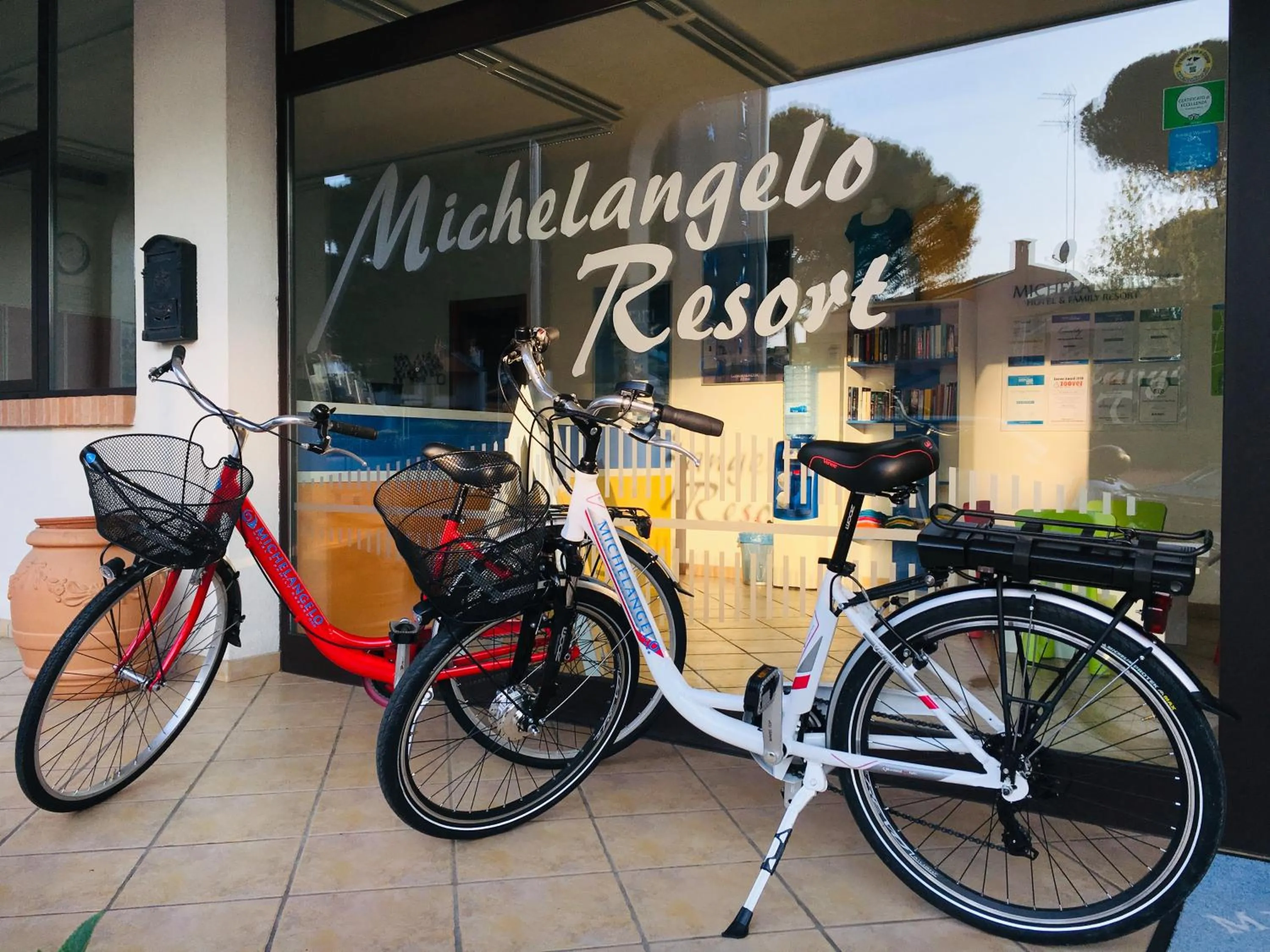Cycling in Michelangelo Holiday & Family Resort