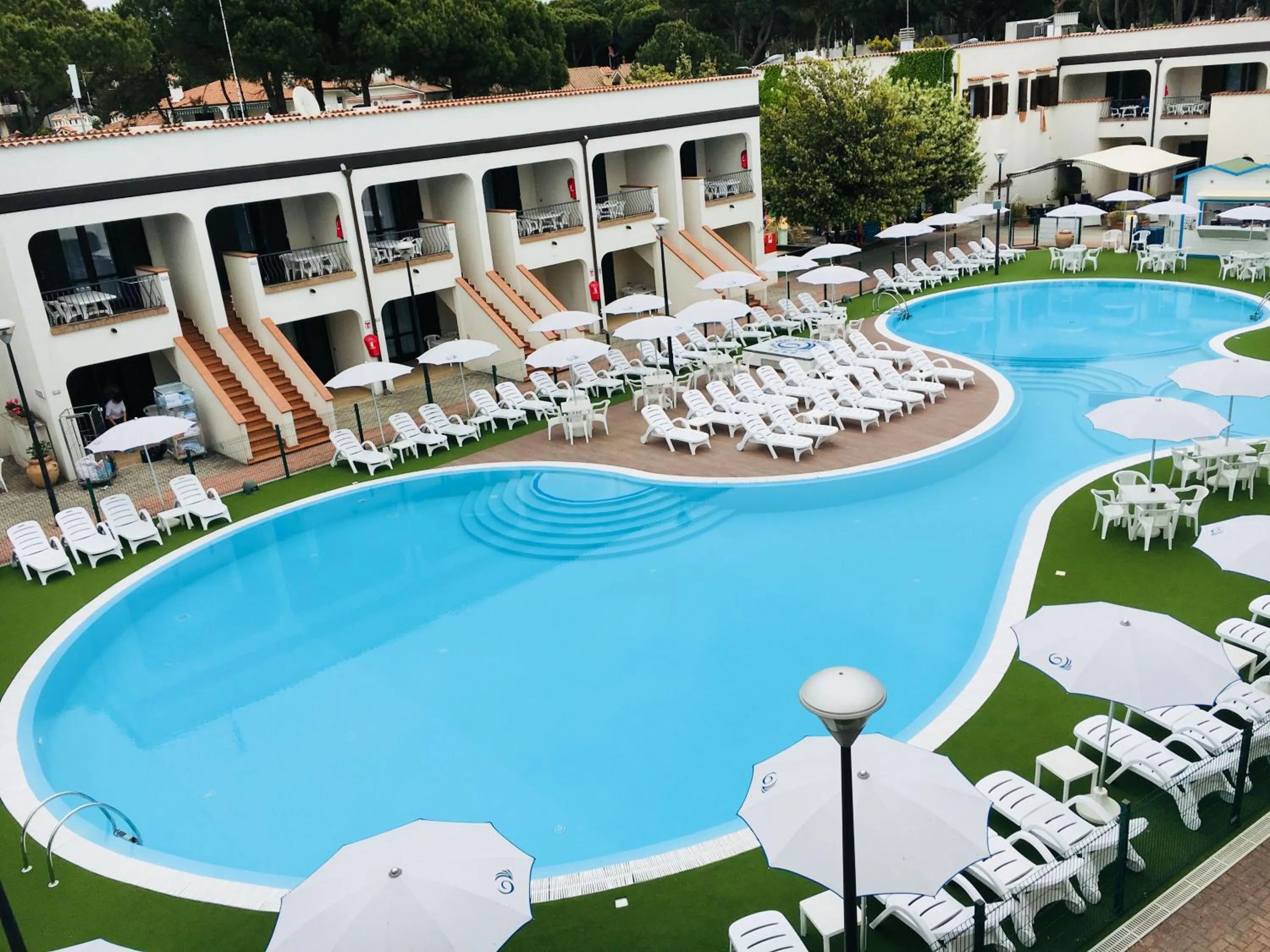 Pool view in Michelangelo Holiday & Family Resort