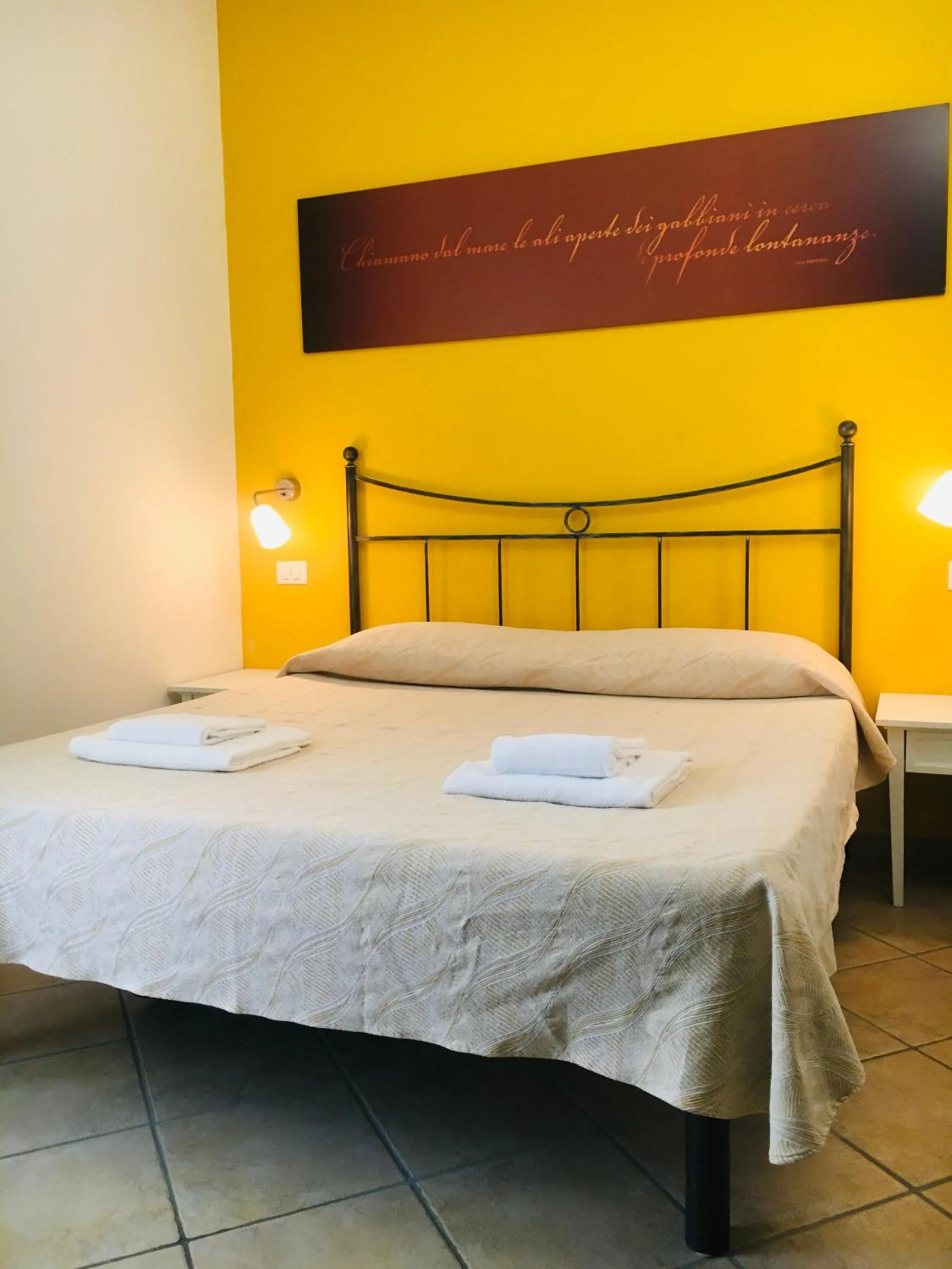 Bedroom, Bed in Michelangelo Holiday & Family Resort