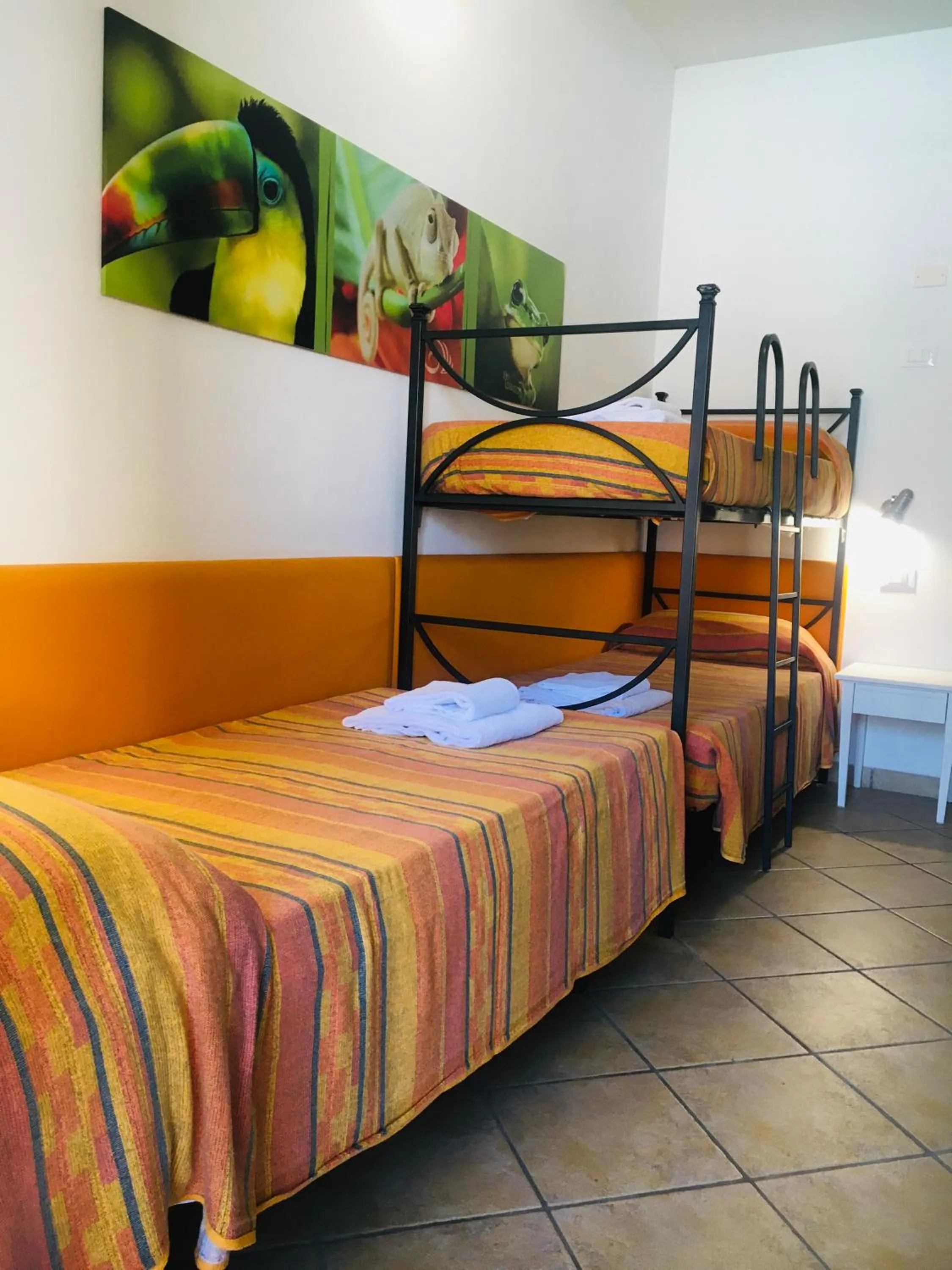 Bedroom, Bed in Michelangelo Holiday & Family Resort