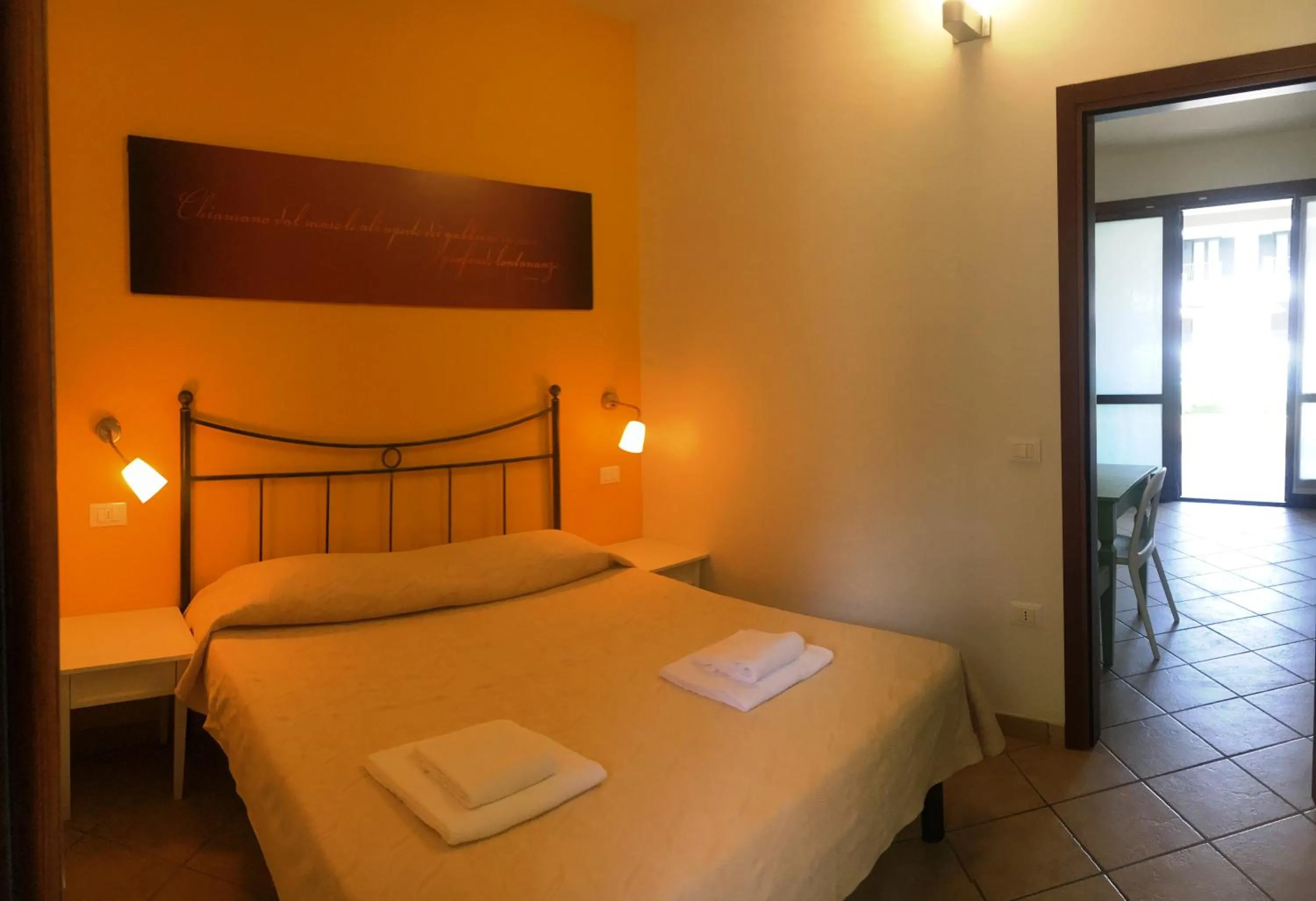 Bedroom, Bed in Michelangelo Holiday & Family Resort