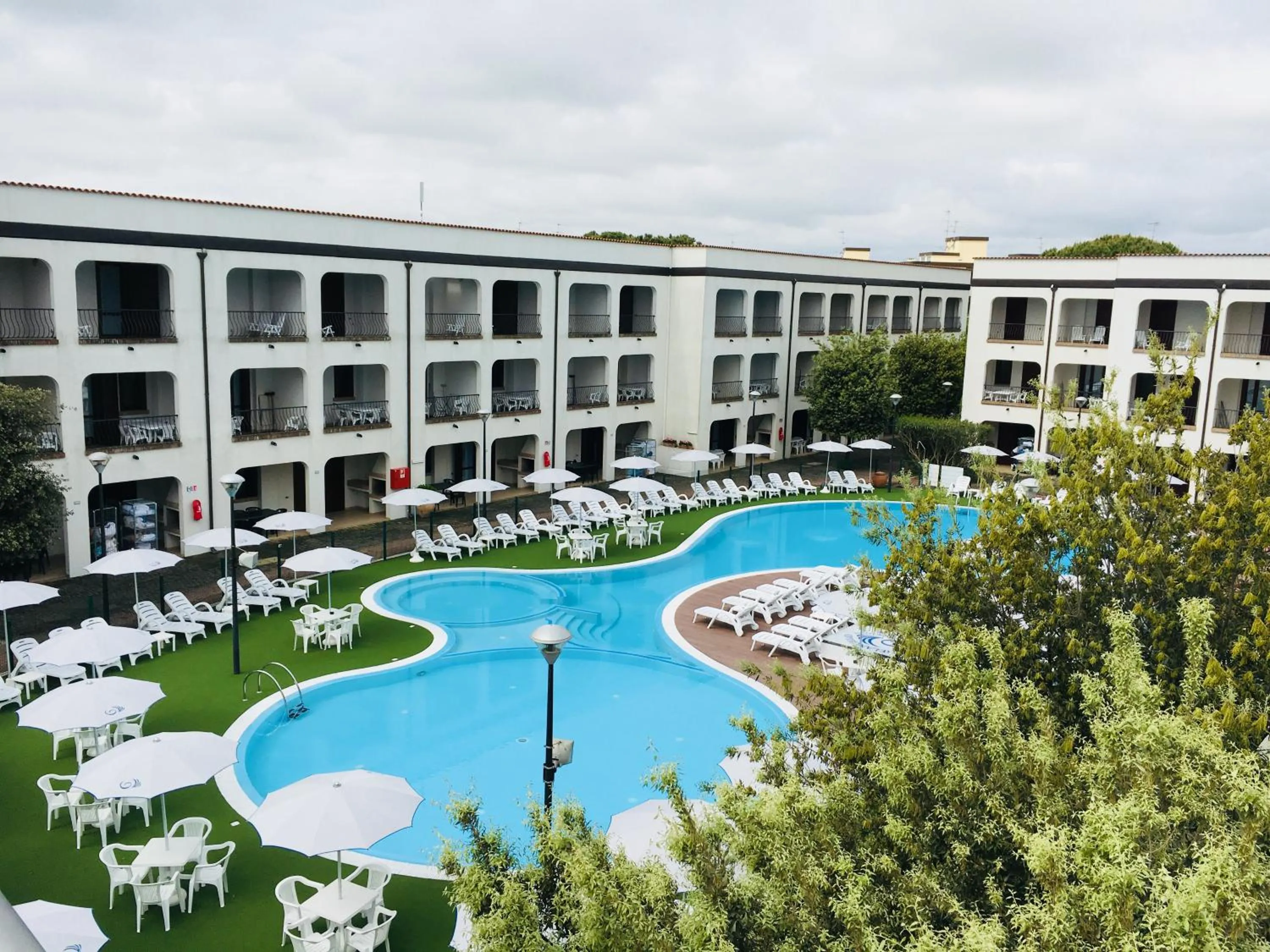 Pool view in Michelangelo Holiday & Family Resort
