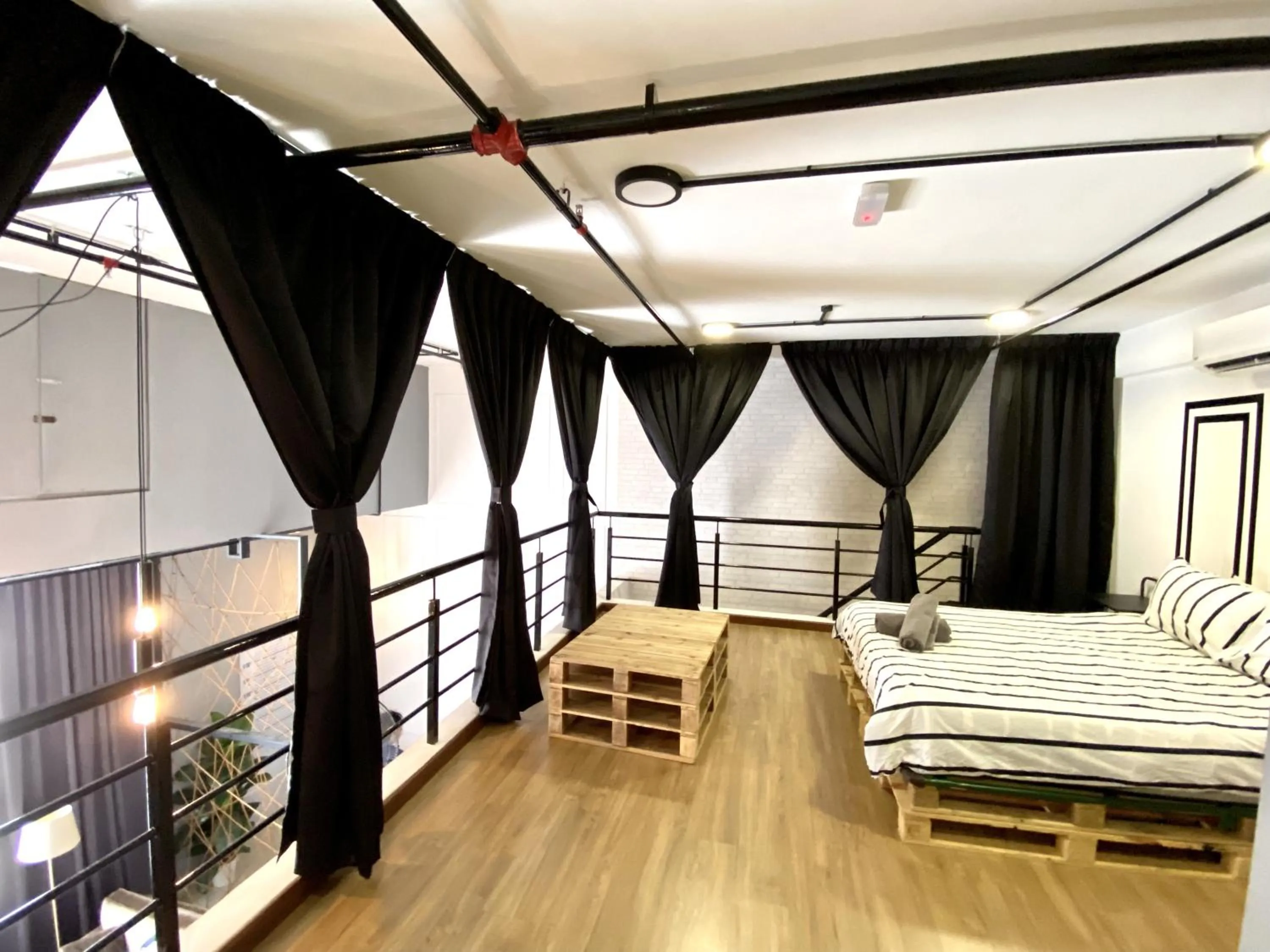 Bed in Escapade Prison Suites Petaling Jaya