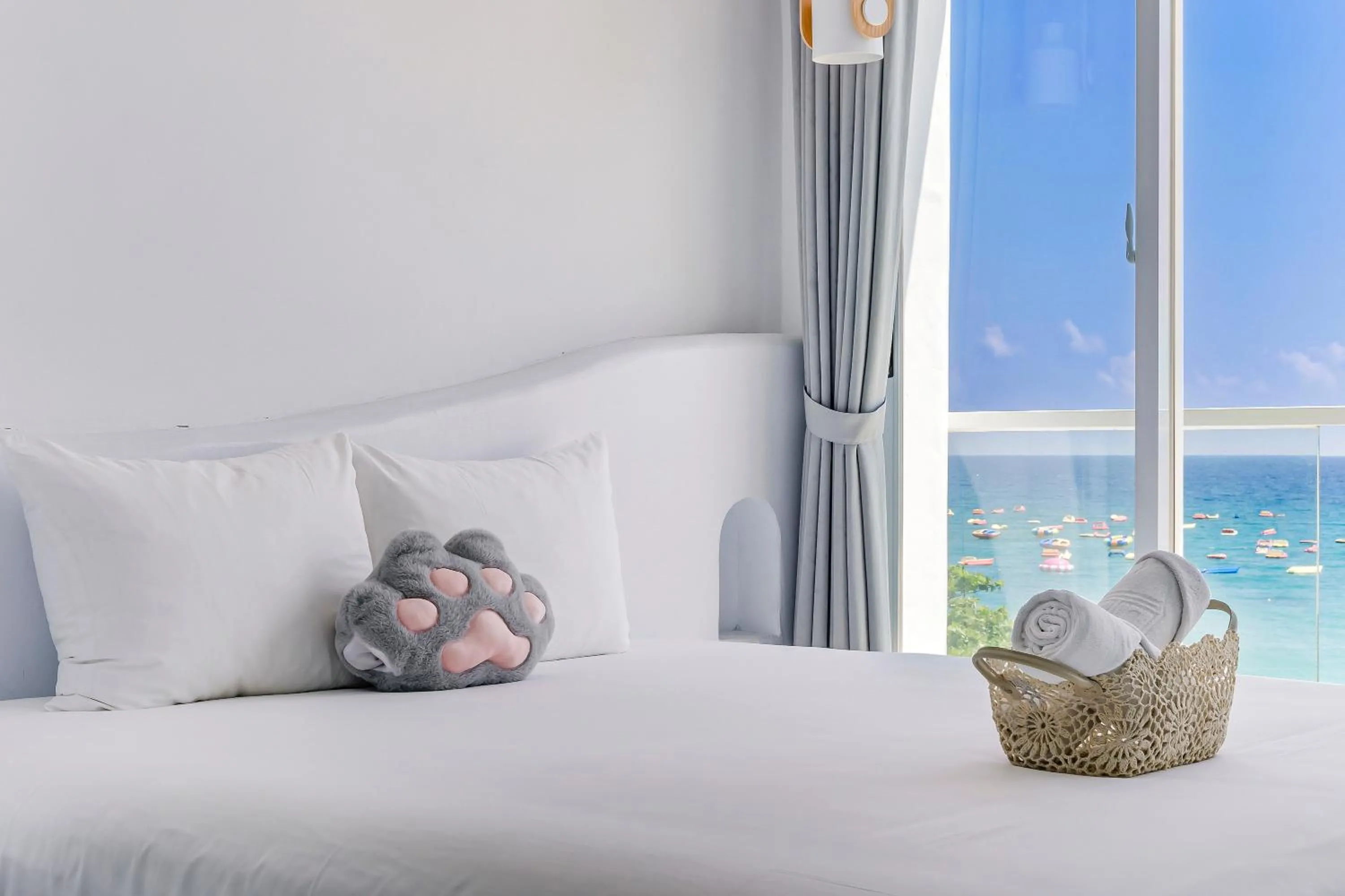 Bed in Cat at Greece