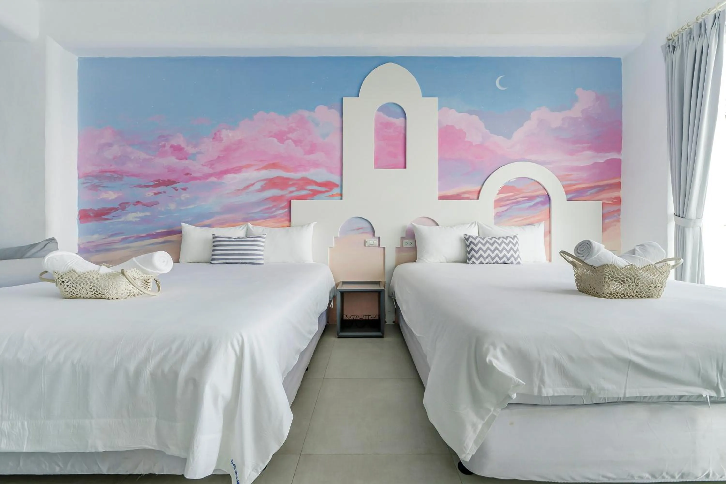 Bed in Cat at Greece