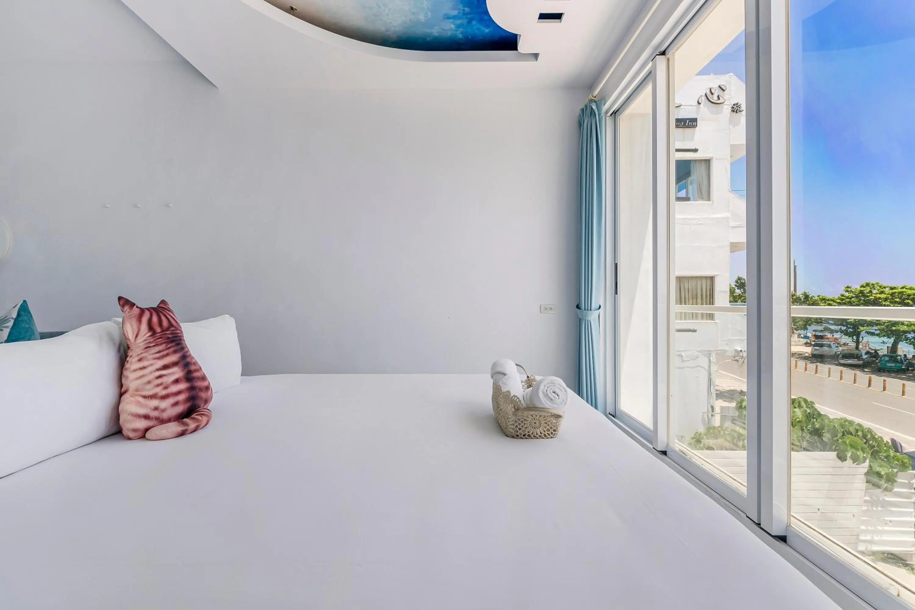 Bed in Cat at Greece