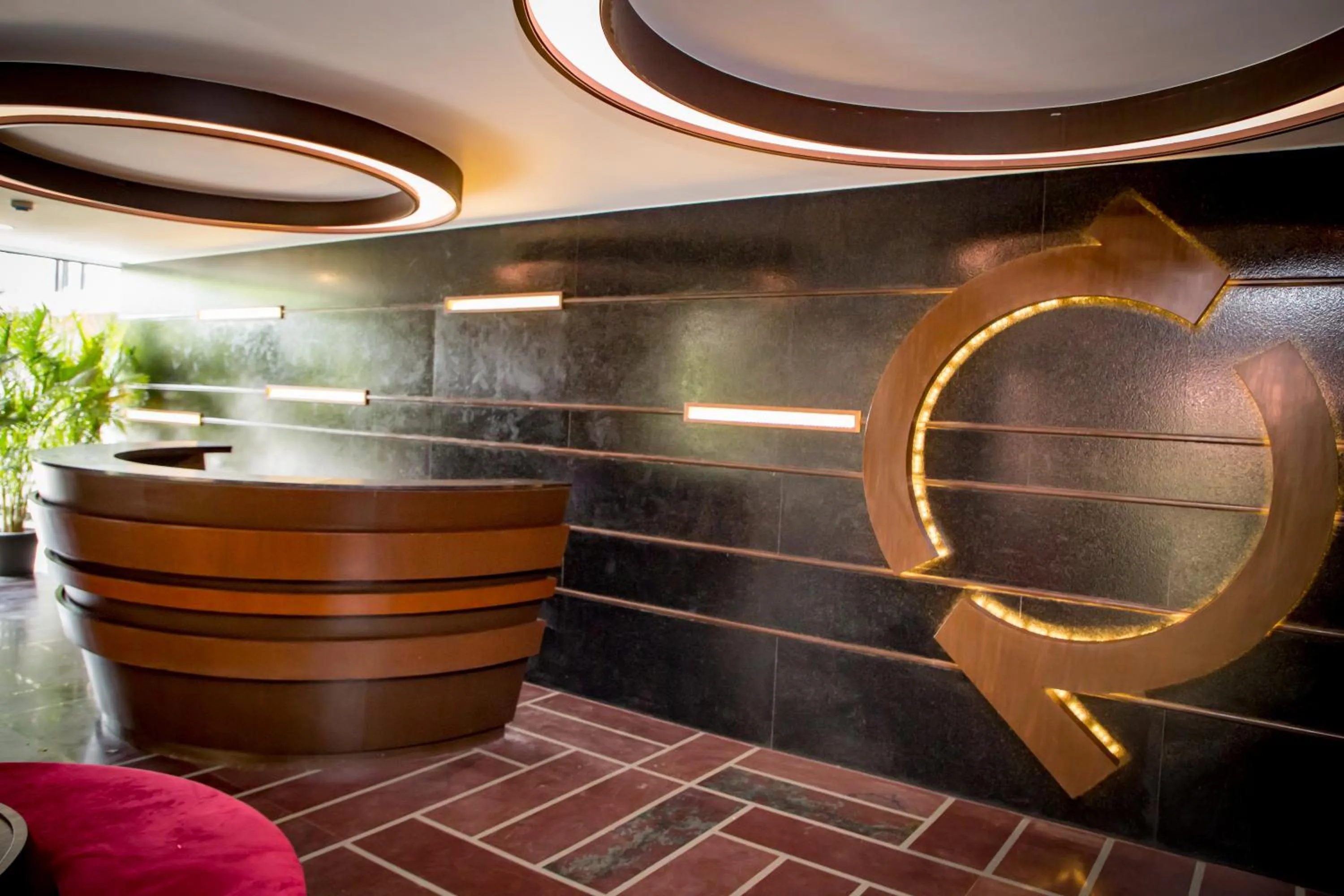 Lobby or reception in SinQ Prive