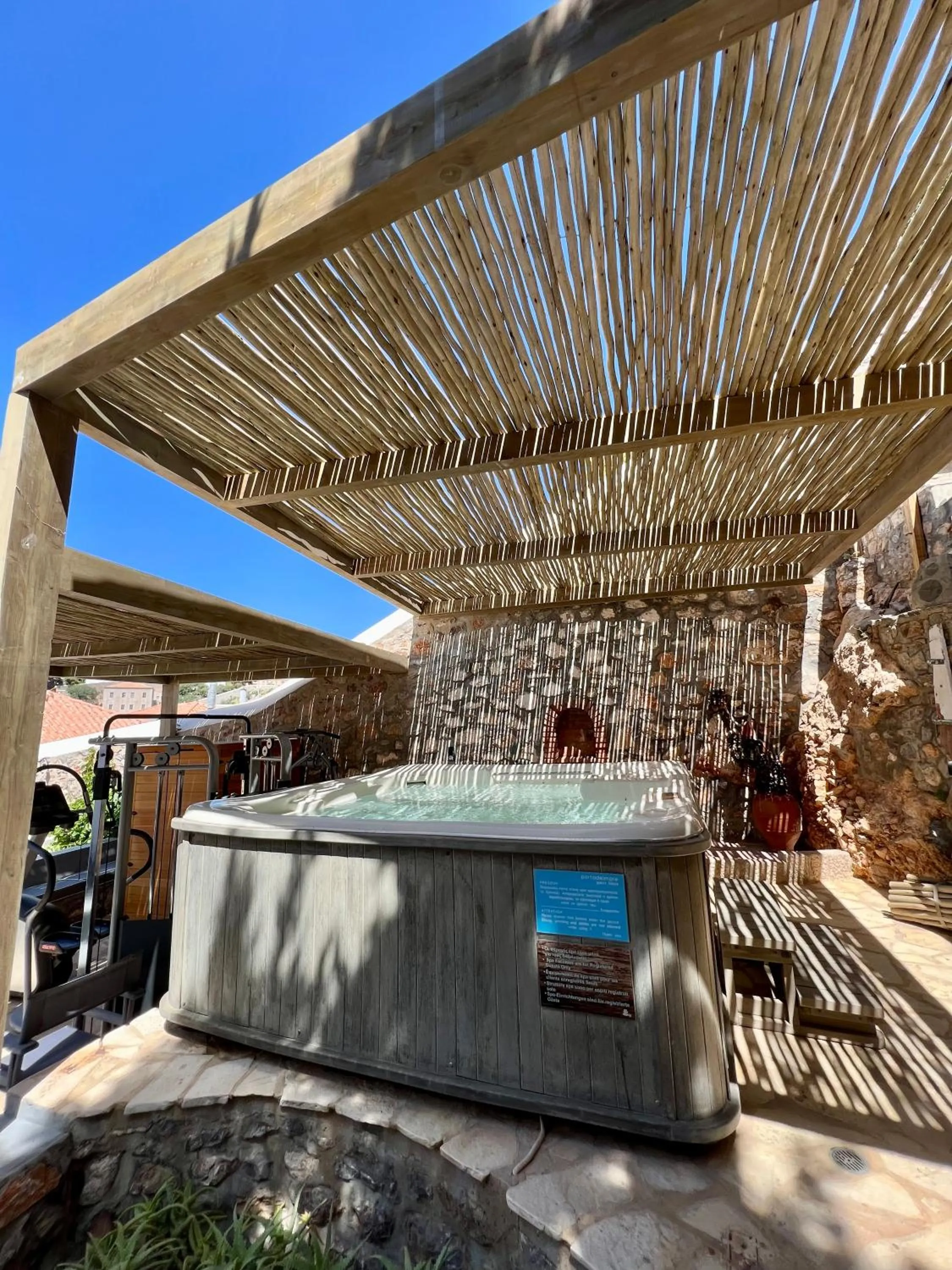 Spa and wellness centre/facilities in PortaDelMare deluxe suites