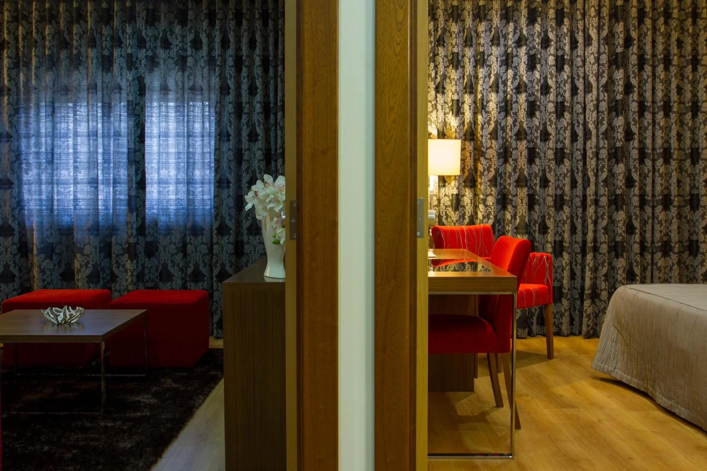 Bedroom, Bed in Hotel Aguiar da Pena