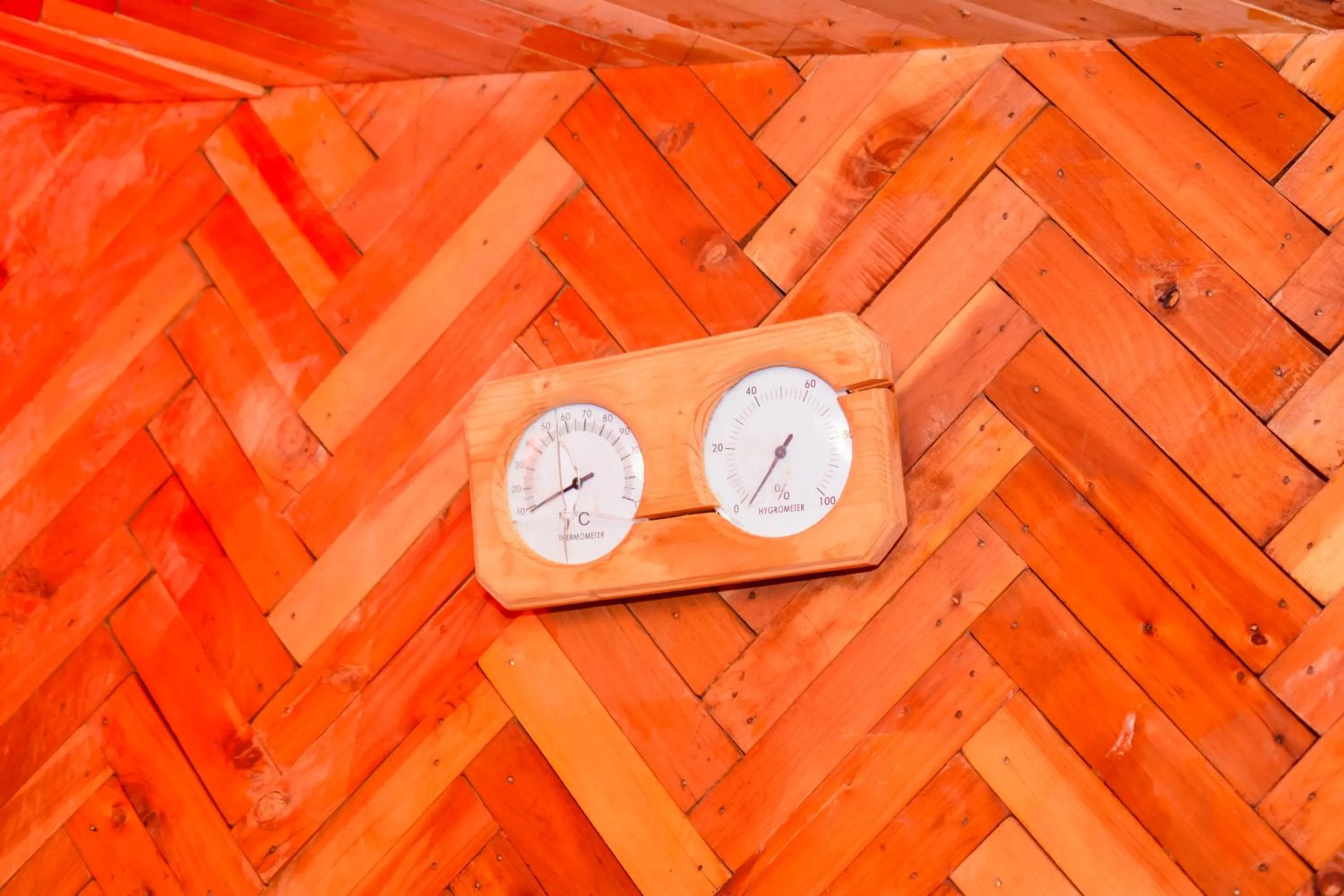 Sauna in Omega Gardens Hotel