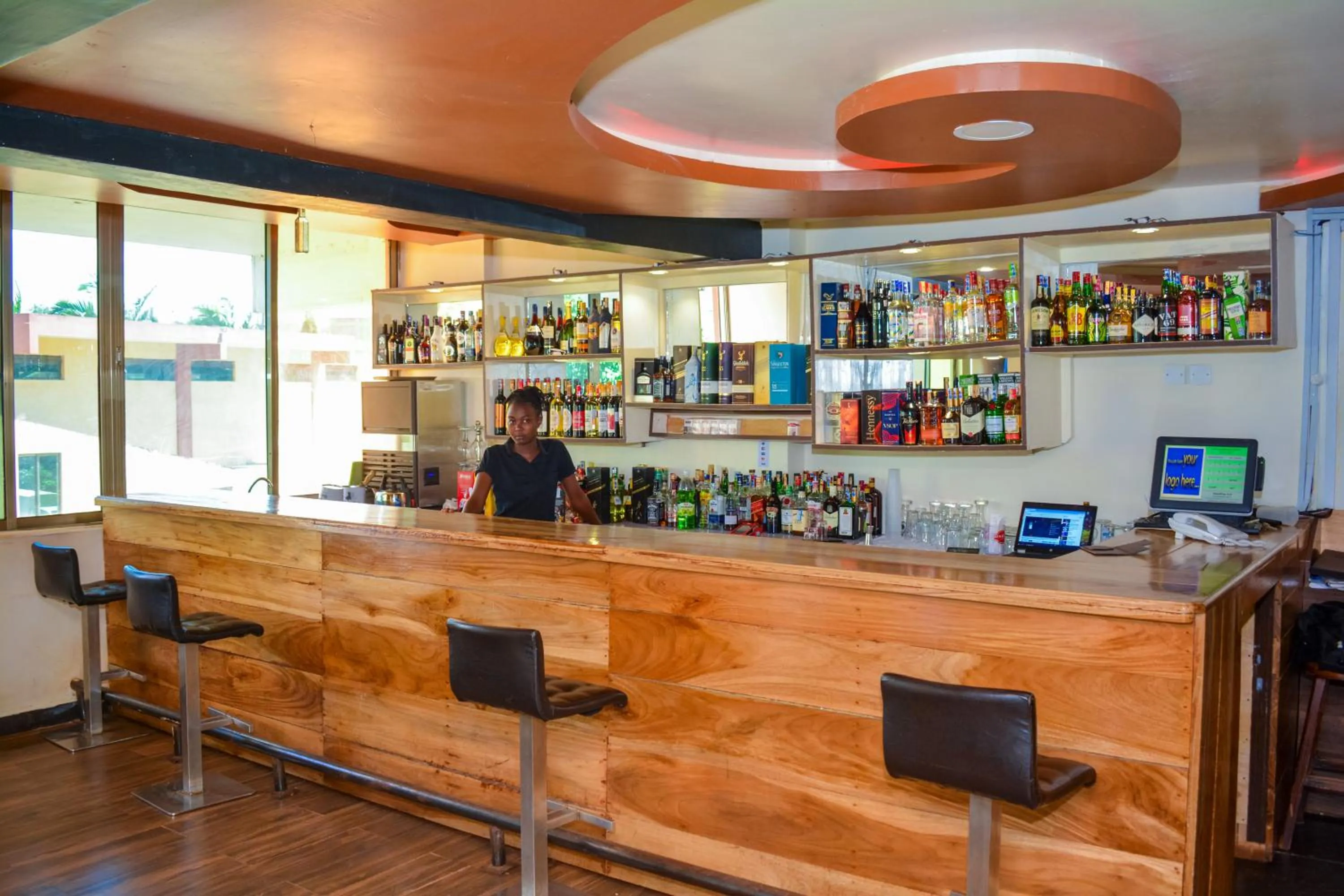 Drinks in Omega Gardens Hotel