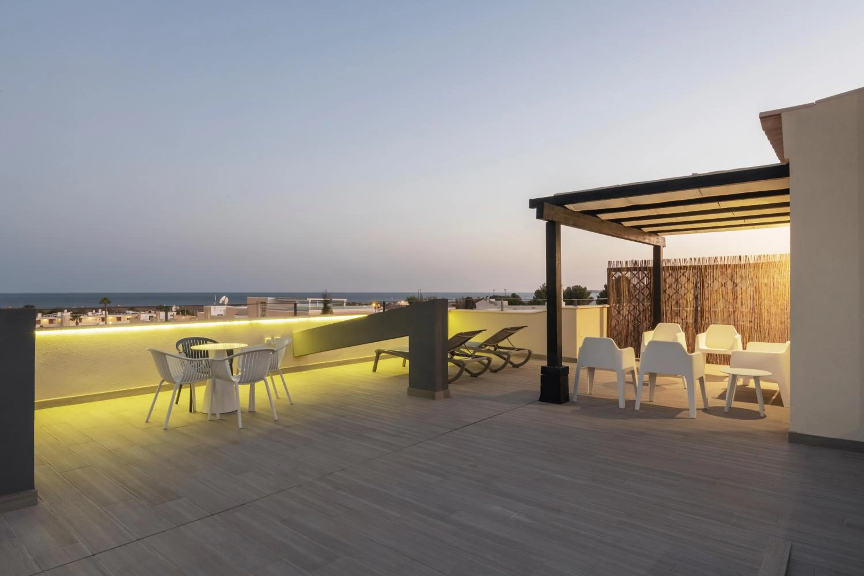 Balcony/Terrace in AlvorMar Apartamentos Turisticos