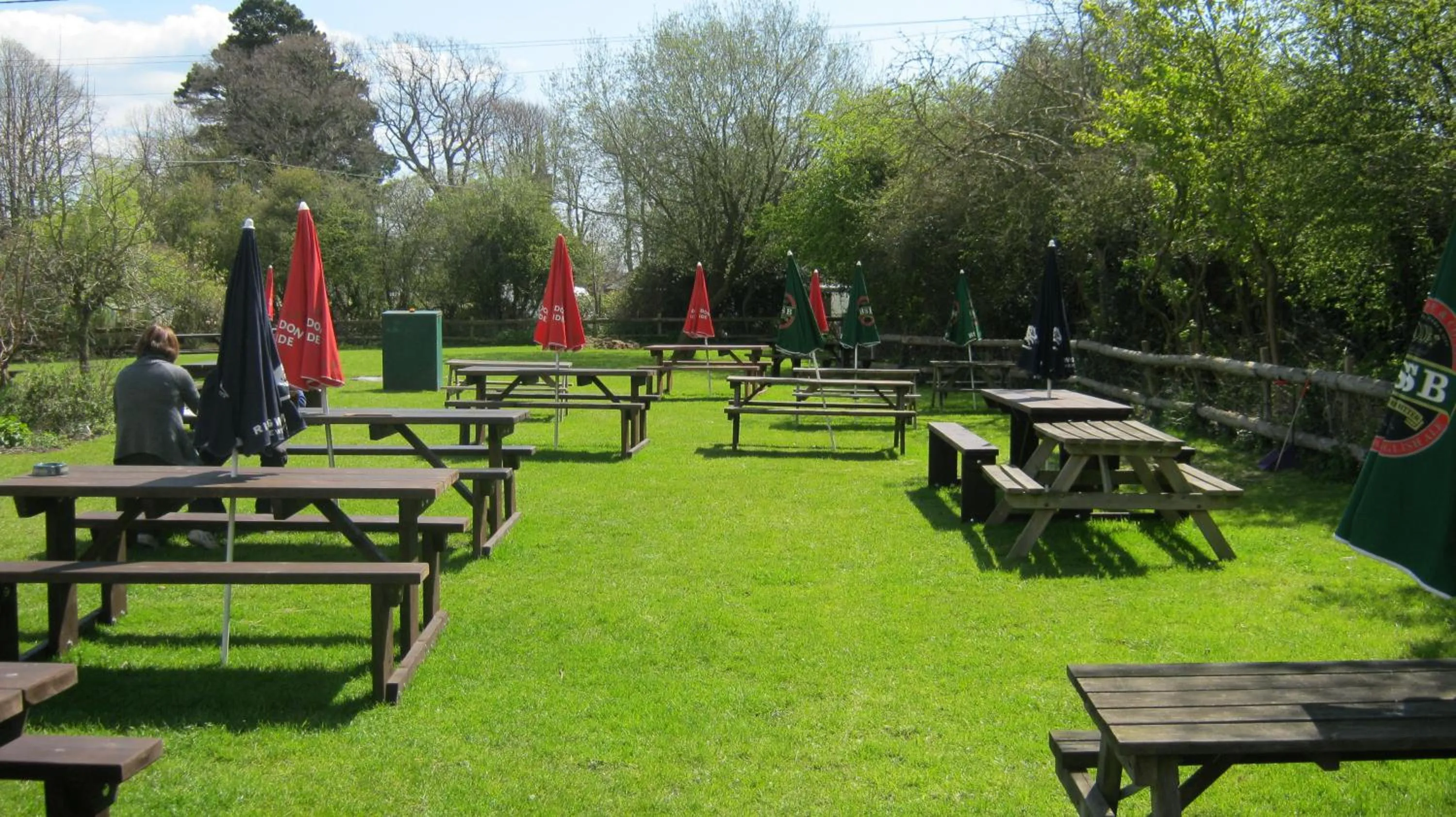 Garden in Turfcutters Arms