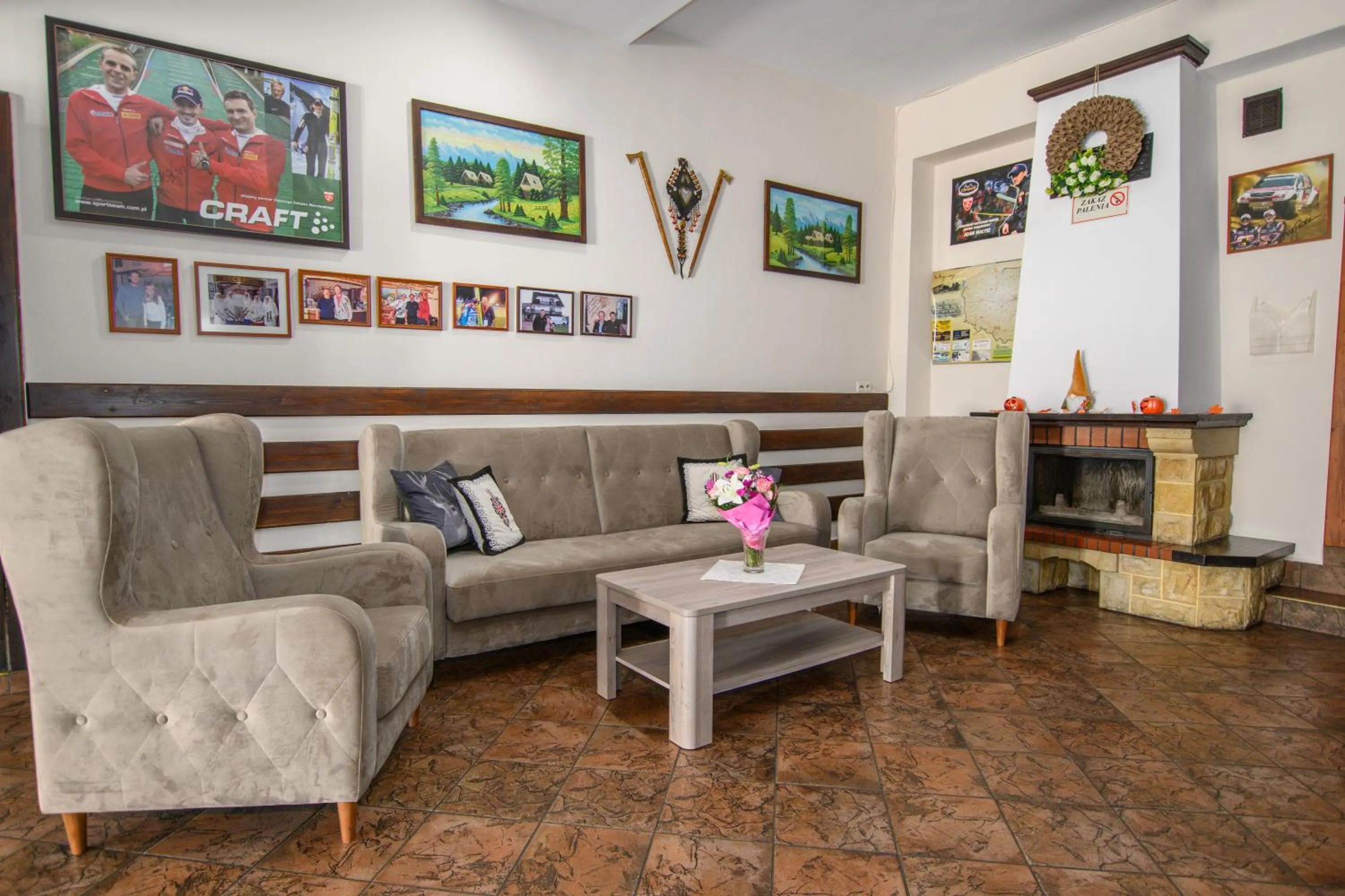 Lobby or reception in Willa Kubik