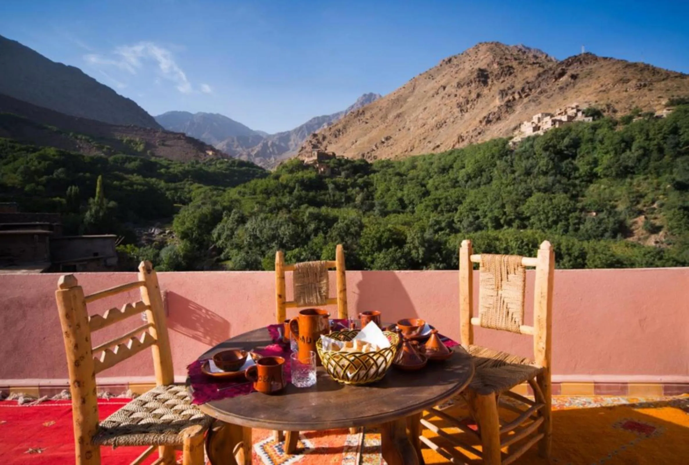 Balcony/Terrace in Riad Atlas Toubkal