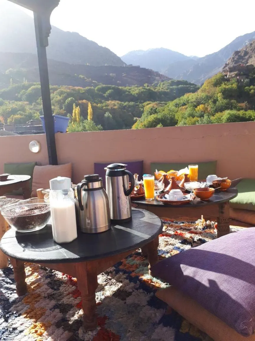 Breakfast in Riad Atlas Toubkal