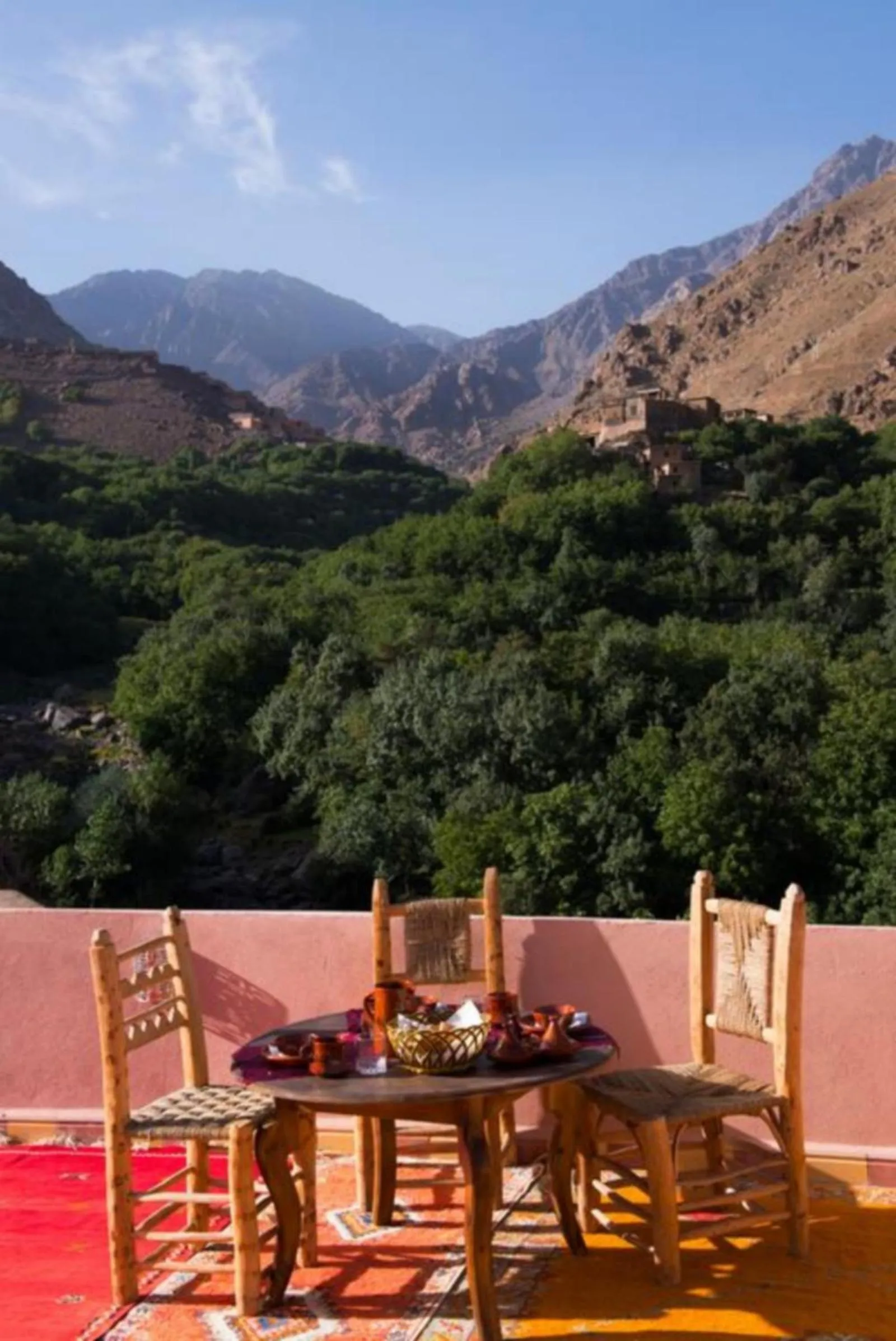 Balcony/Terrace in Riad Atlas Toubkal
