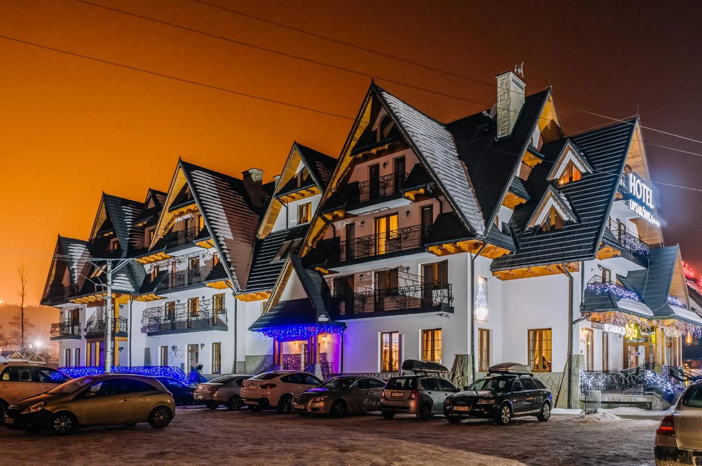 Property building in Hotel Liptakówka