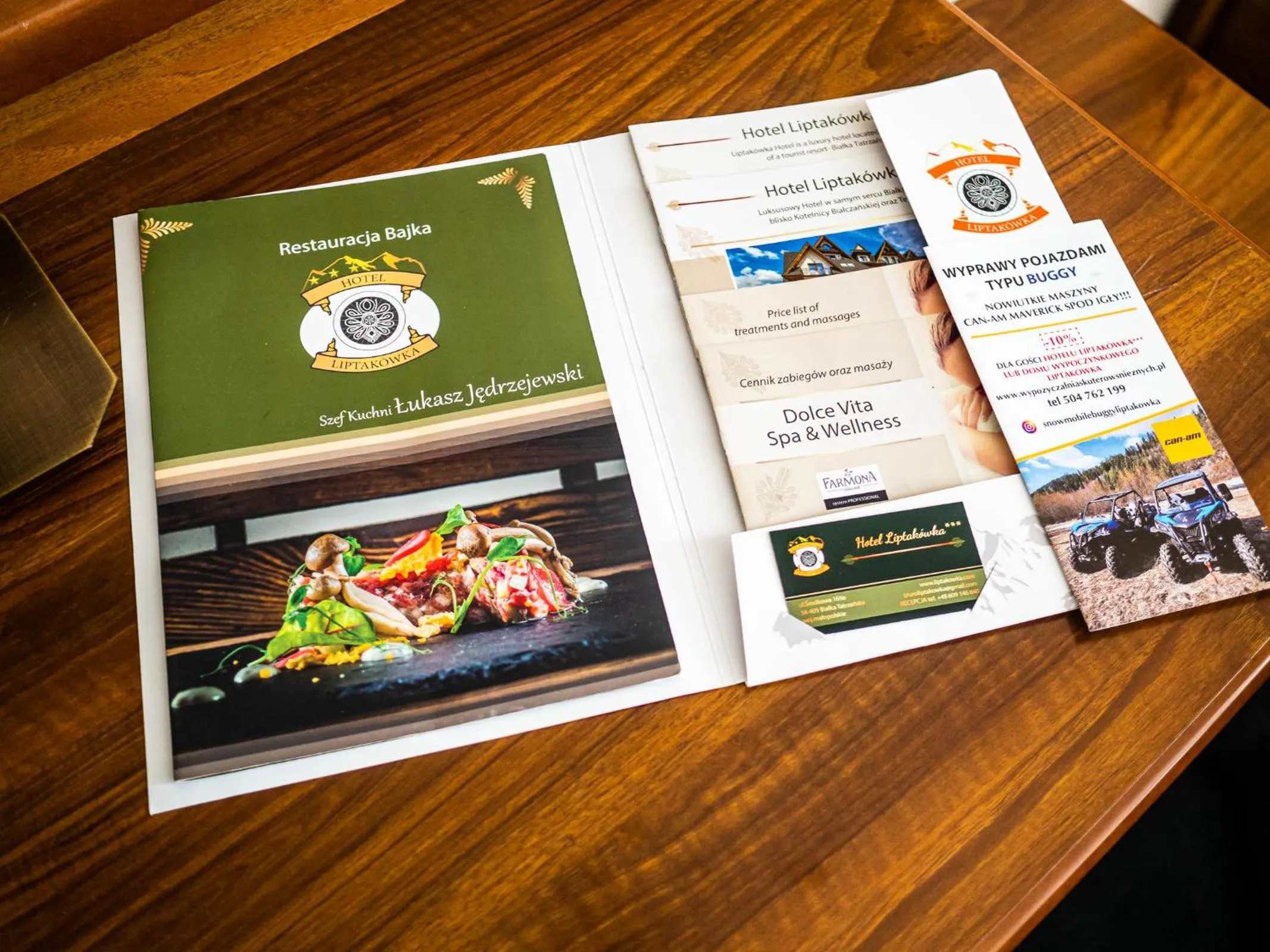 Logo/Certificate/Sign in Hotel Liptakówka