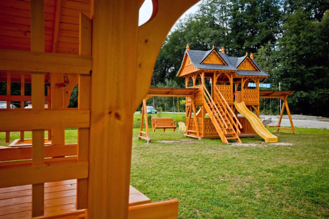 Children play ground in Hotel Liptakówka