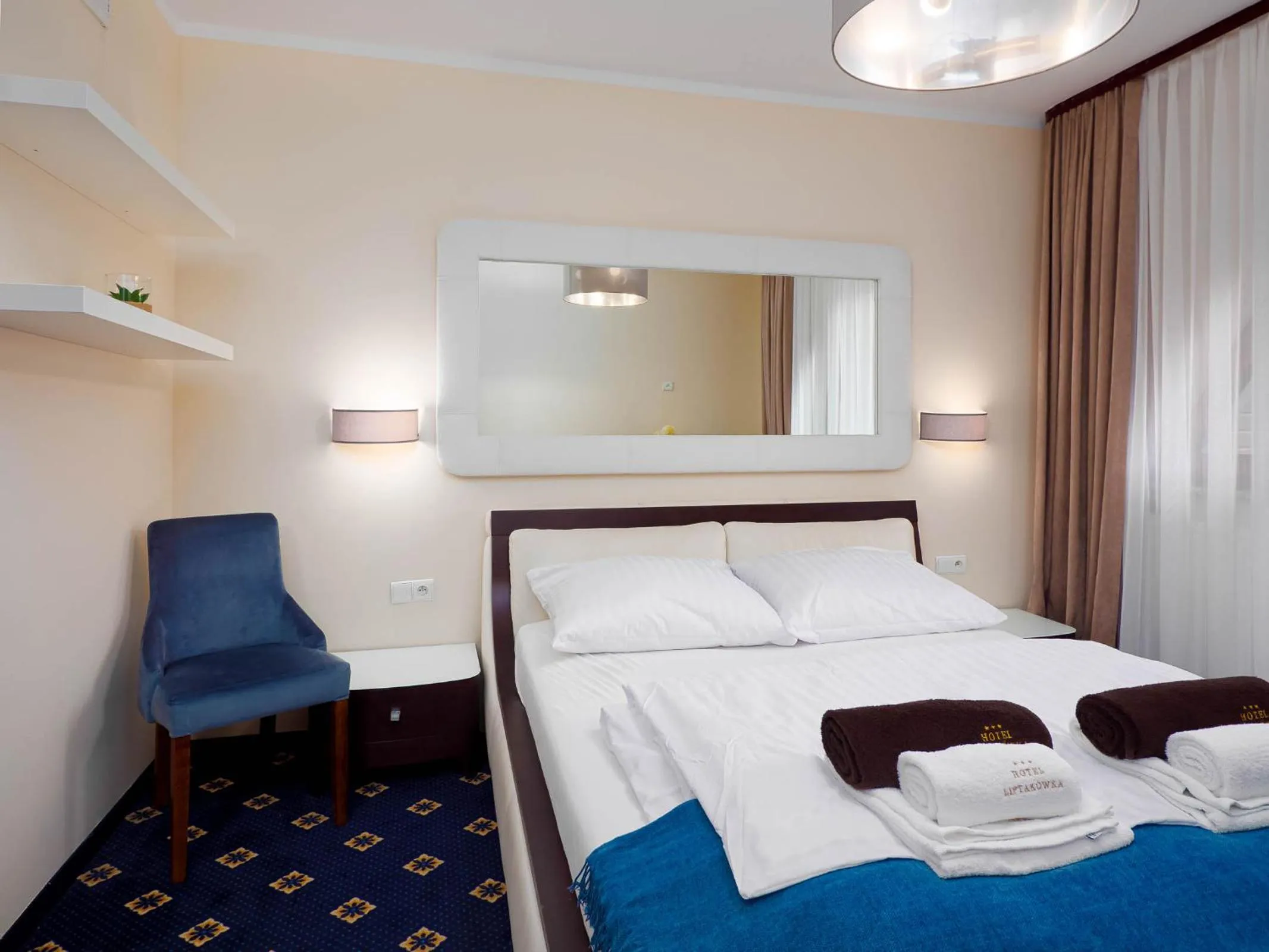 Photo of the whole room, Bed in Hotel Liptakówka