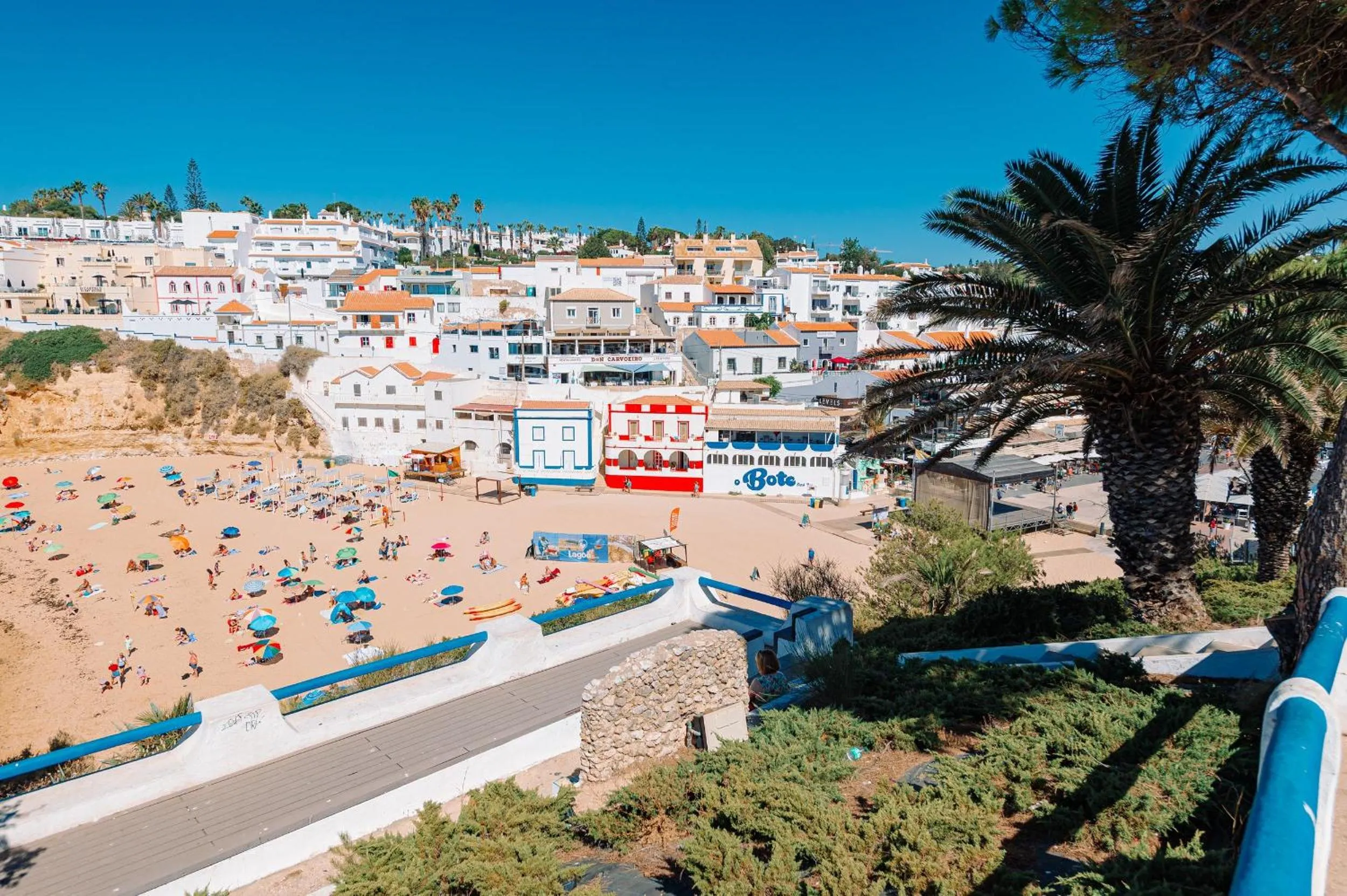 Beach in Hotel Carvoeiro Plaza