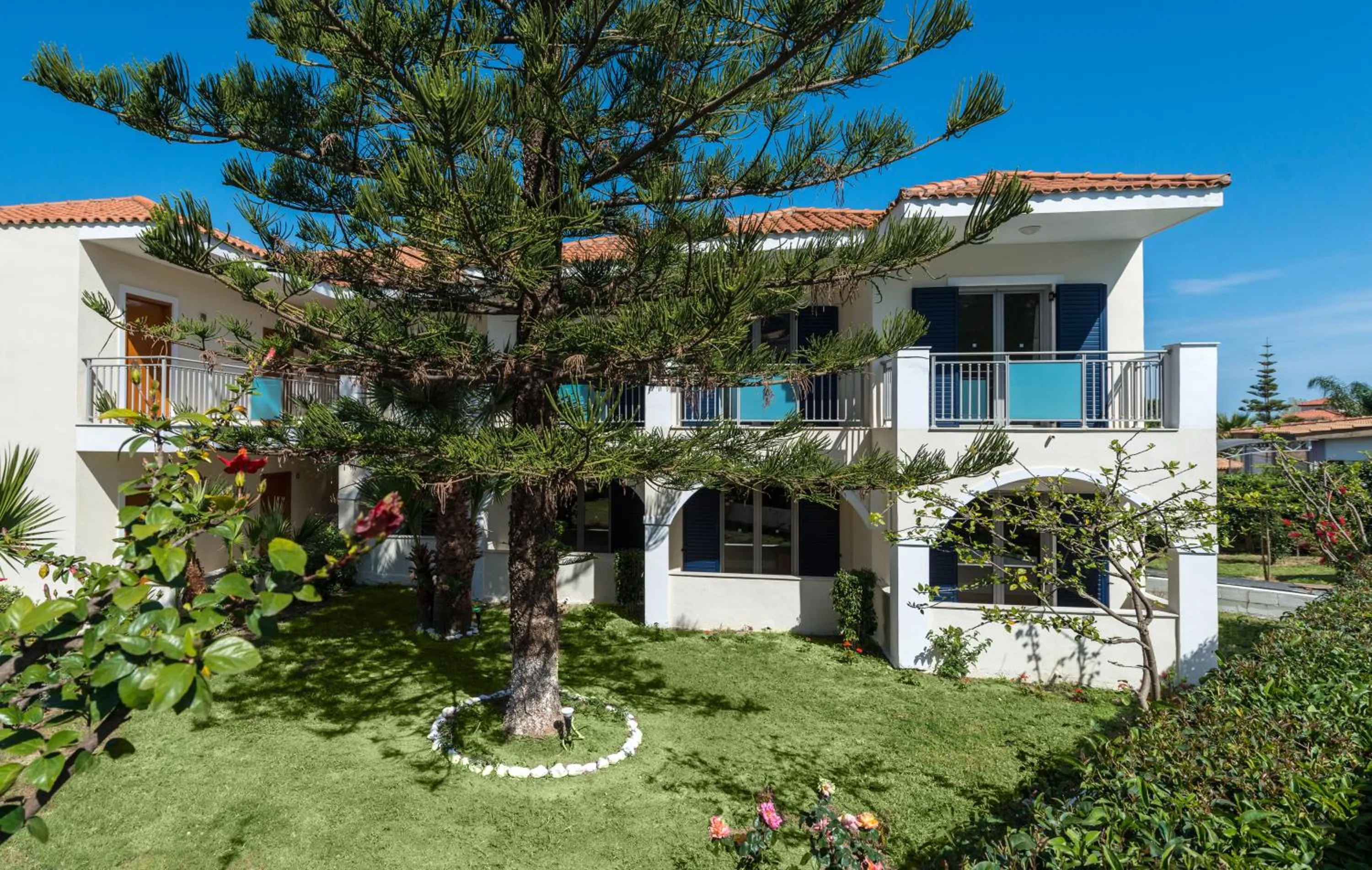 Garden view in Contessa Hotel