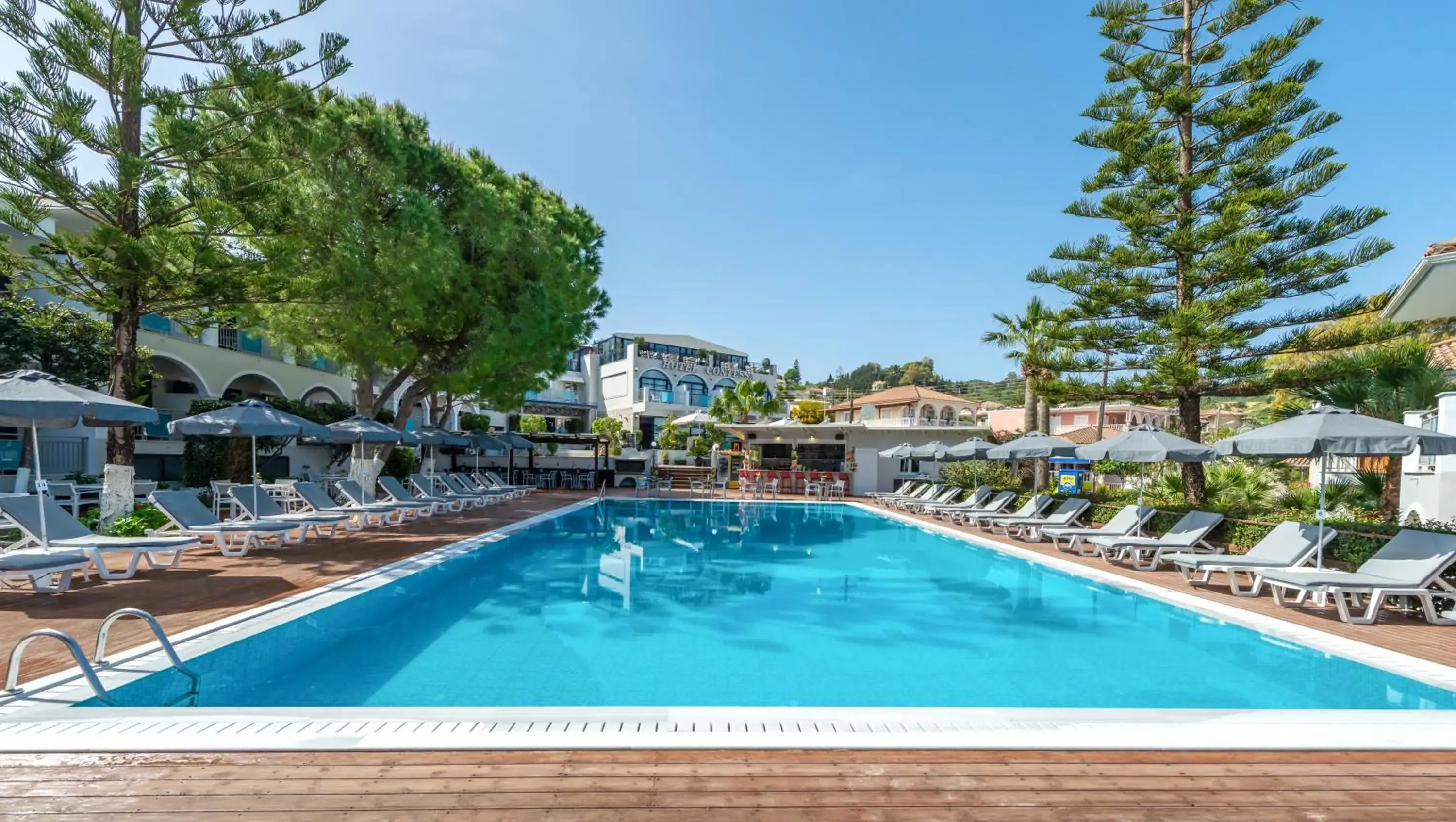 Superior Double Room with Sea & Pool View in Contessa Hotel Superior Double Room with Sea & Pool View in Contessa Hotel