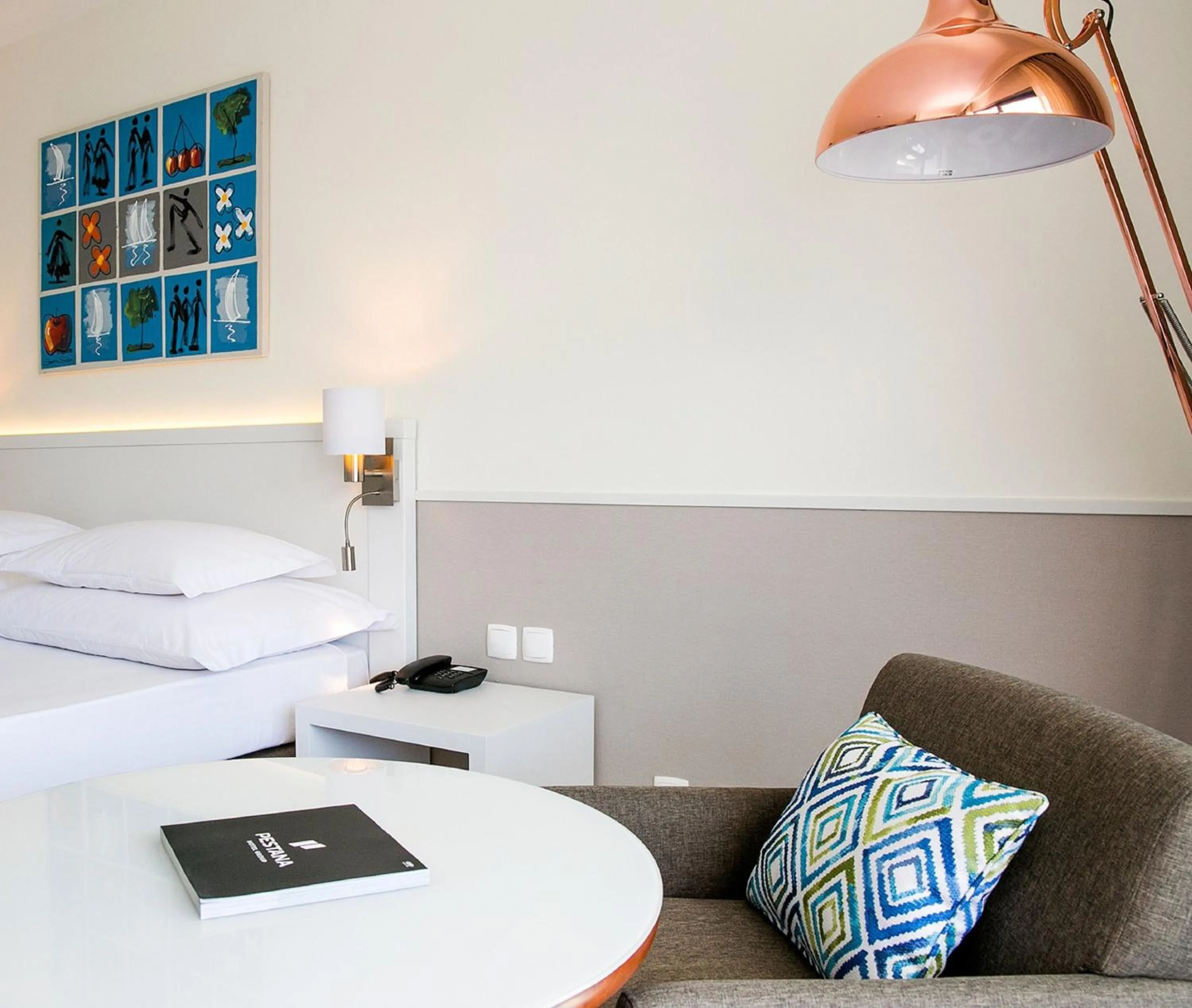 Decorative detail, Bed in Hotel Pestana Cascais Ocean & Conference Aparthotel