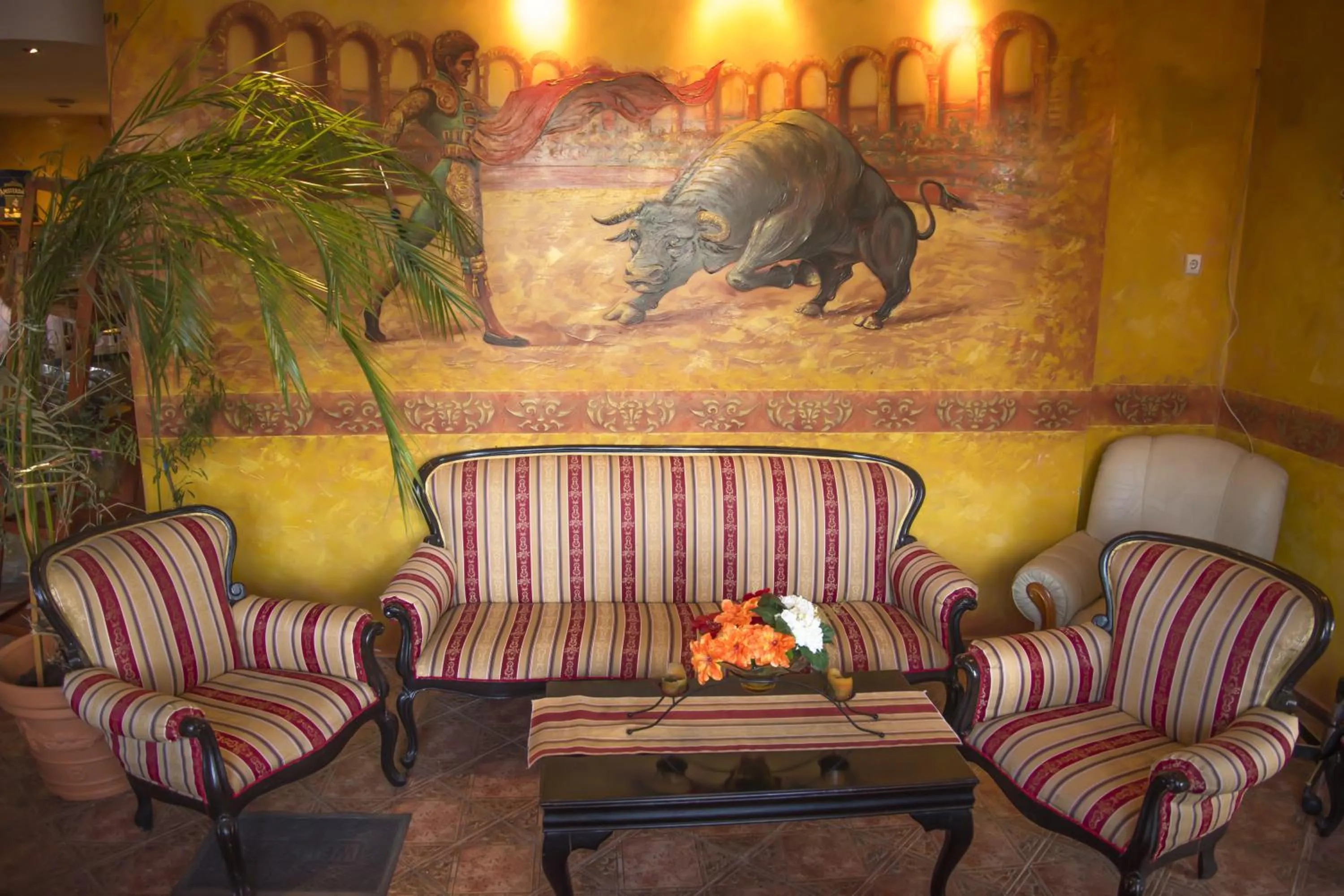 Lobby or reception in Hotel Toro Negro