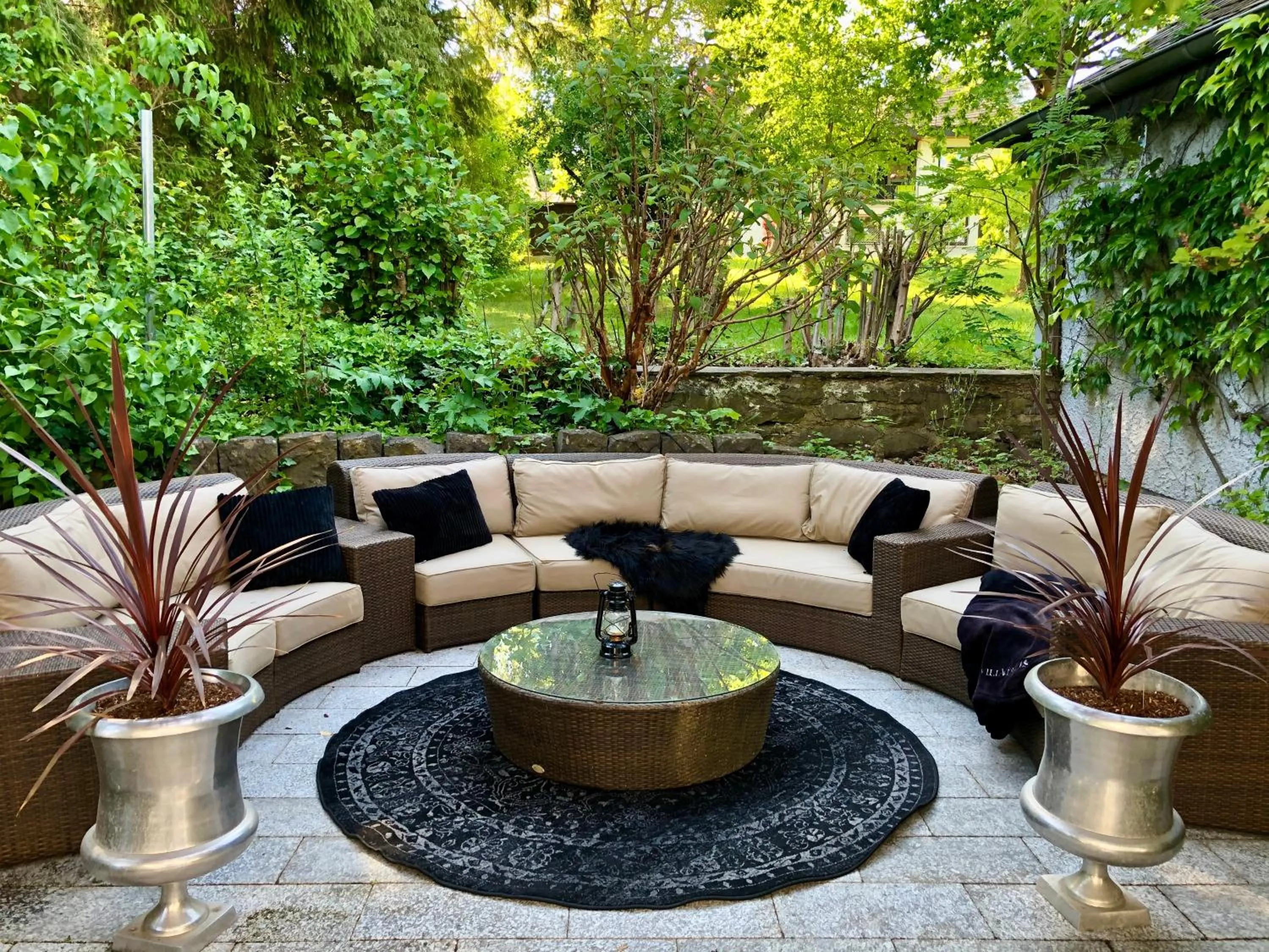 Patio in VILLA ADELEes BOUTIQUE HOTEL