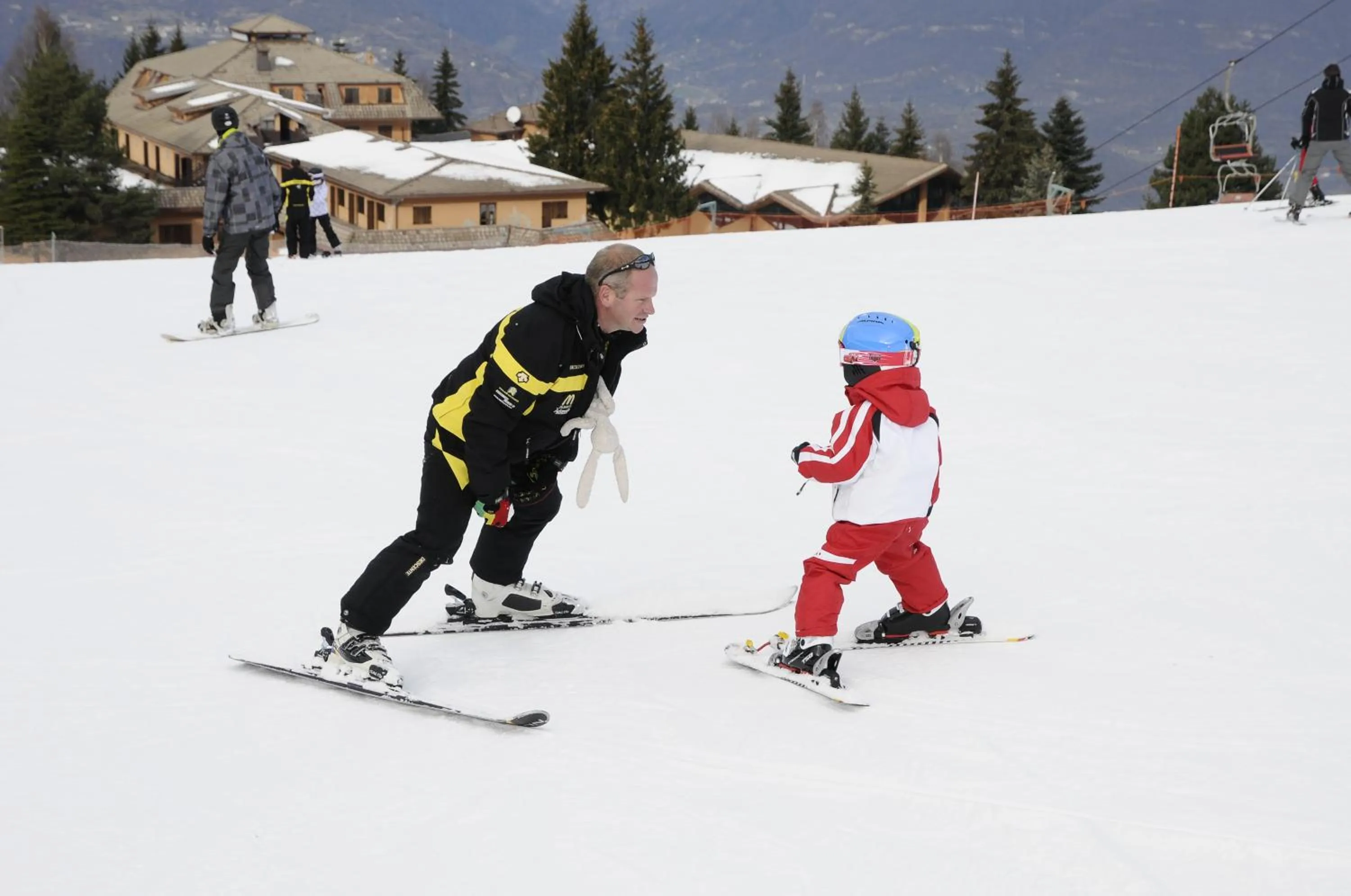 Skiing in Albergo Legazzuolo Montecampione