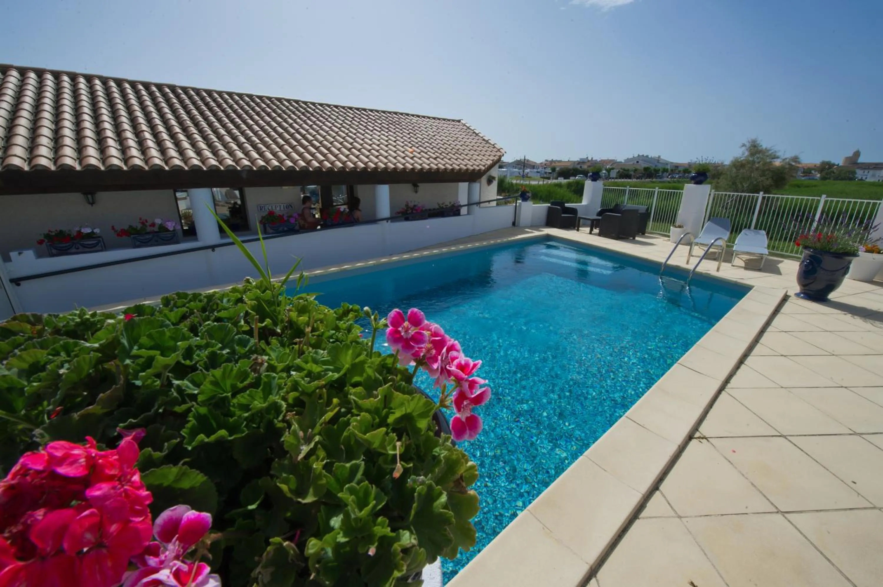 Swimming pool in Le Maset en Camargue