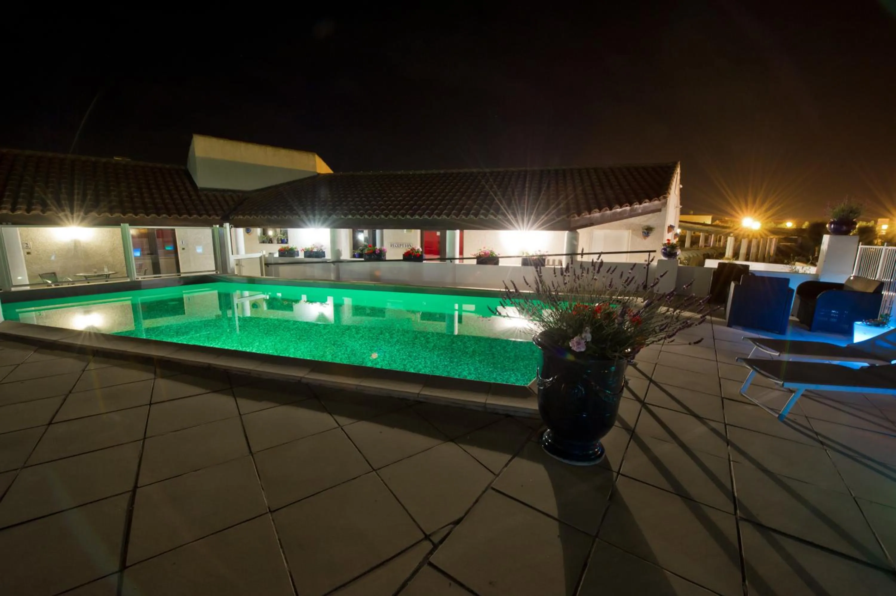 Swimming pool in Le Maset en Camargue