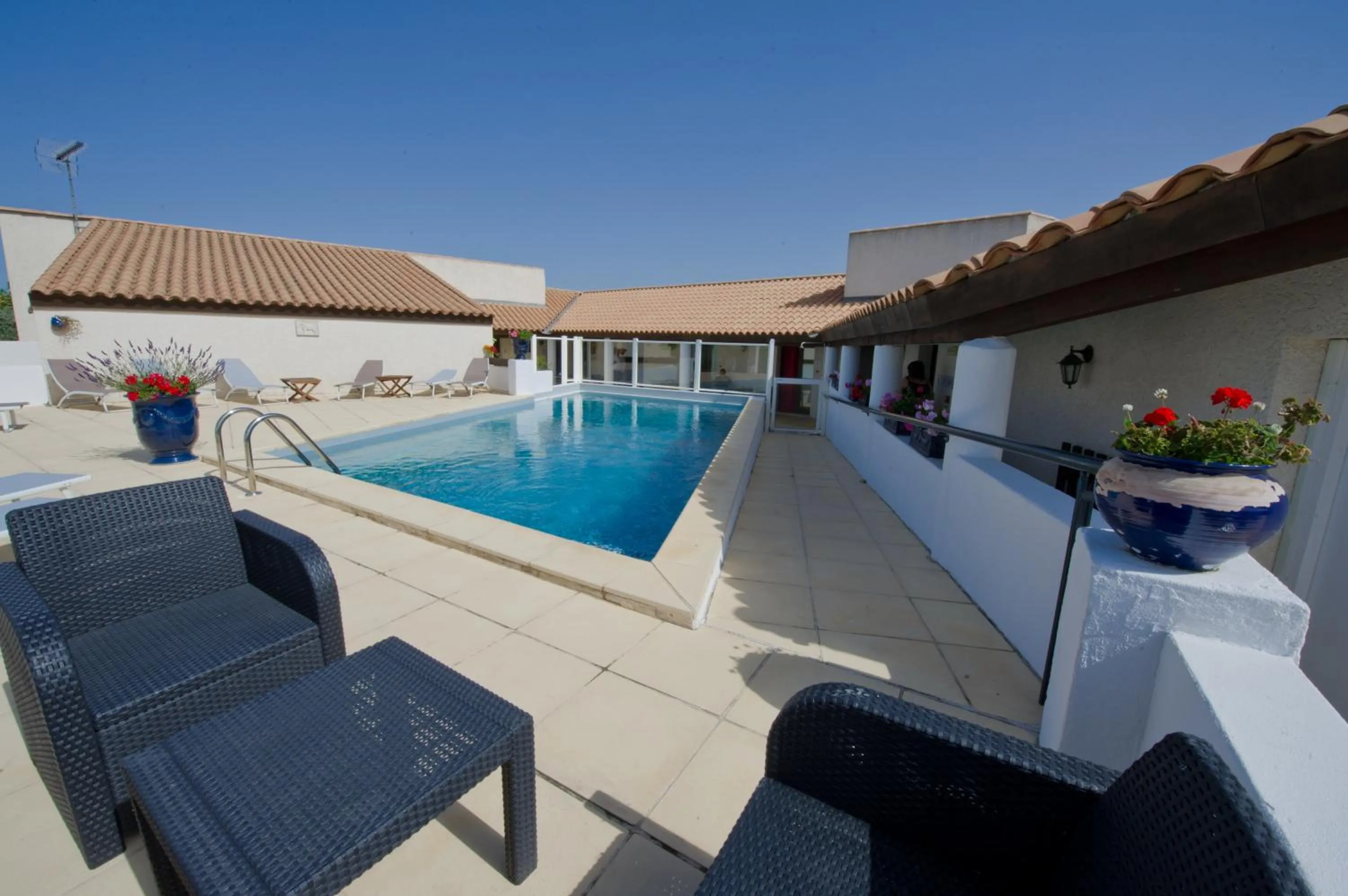 Swimming pool in Le Maset en Camargue