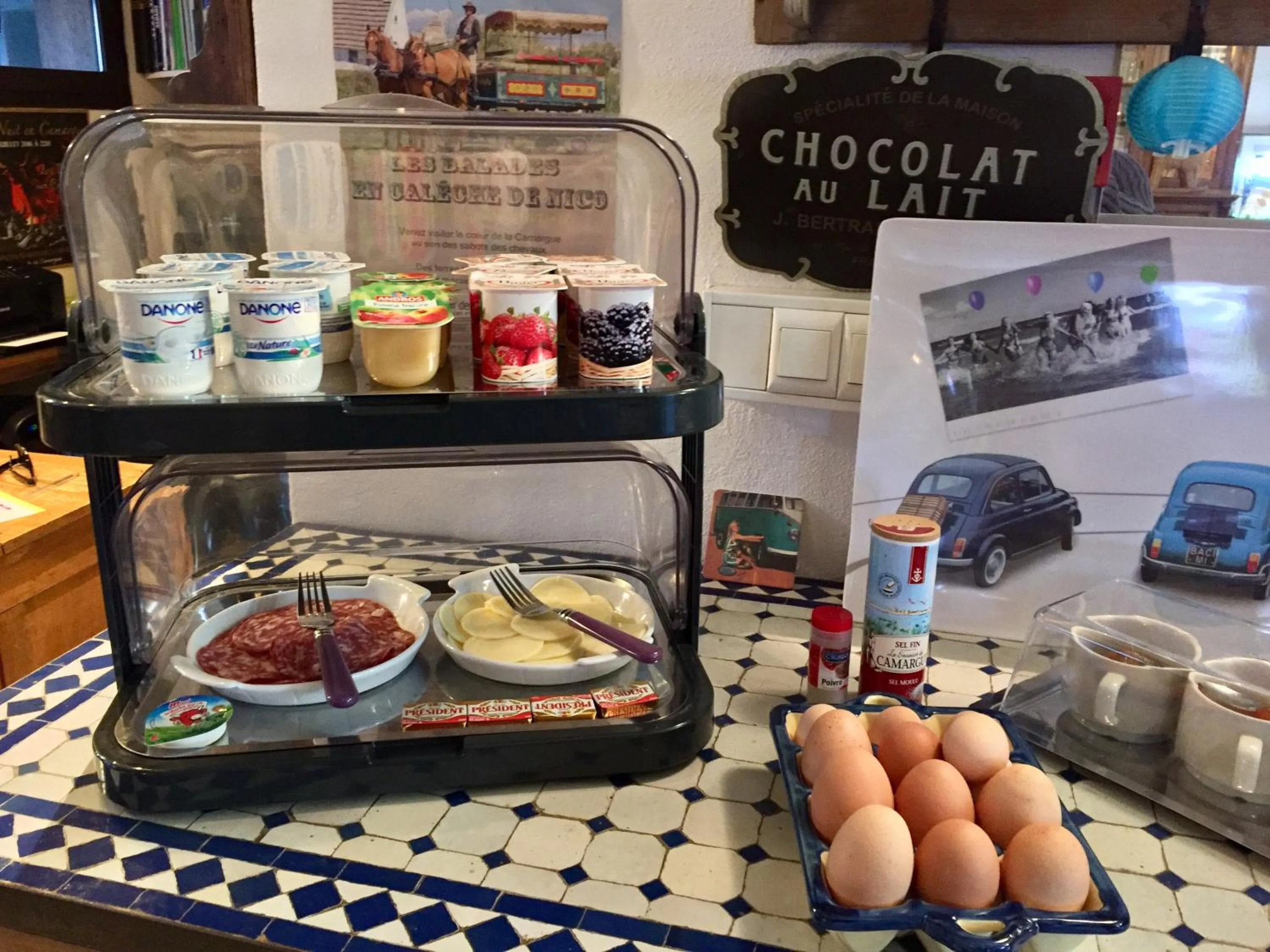 Breakfast in Le Maset en Camargue