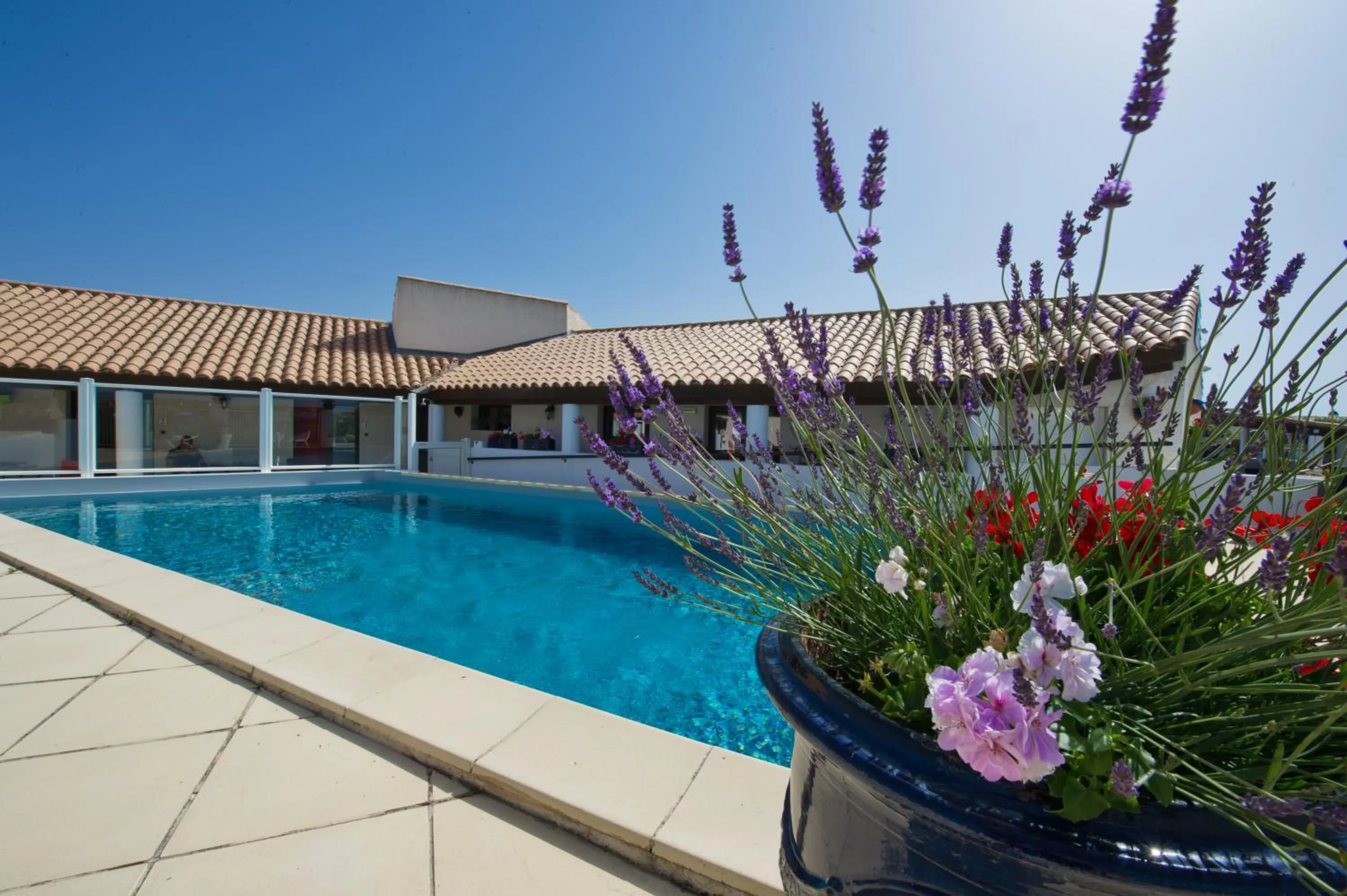 Swimming pool in Le Maset en Camargue