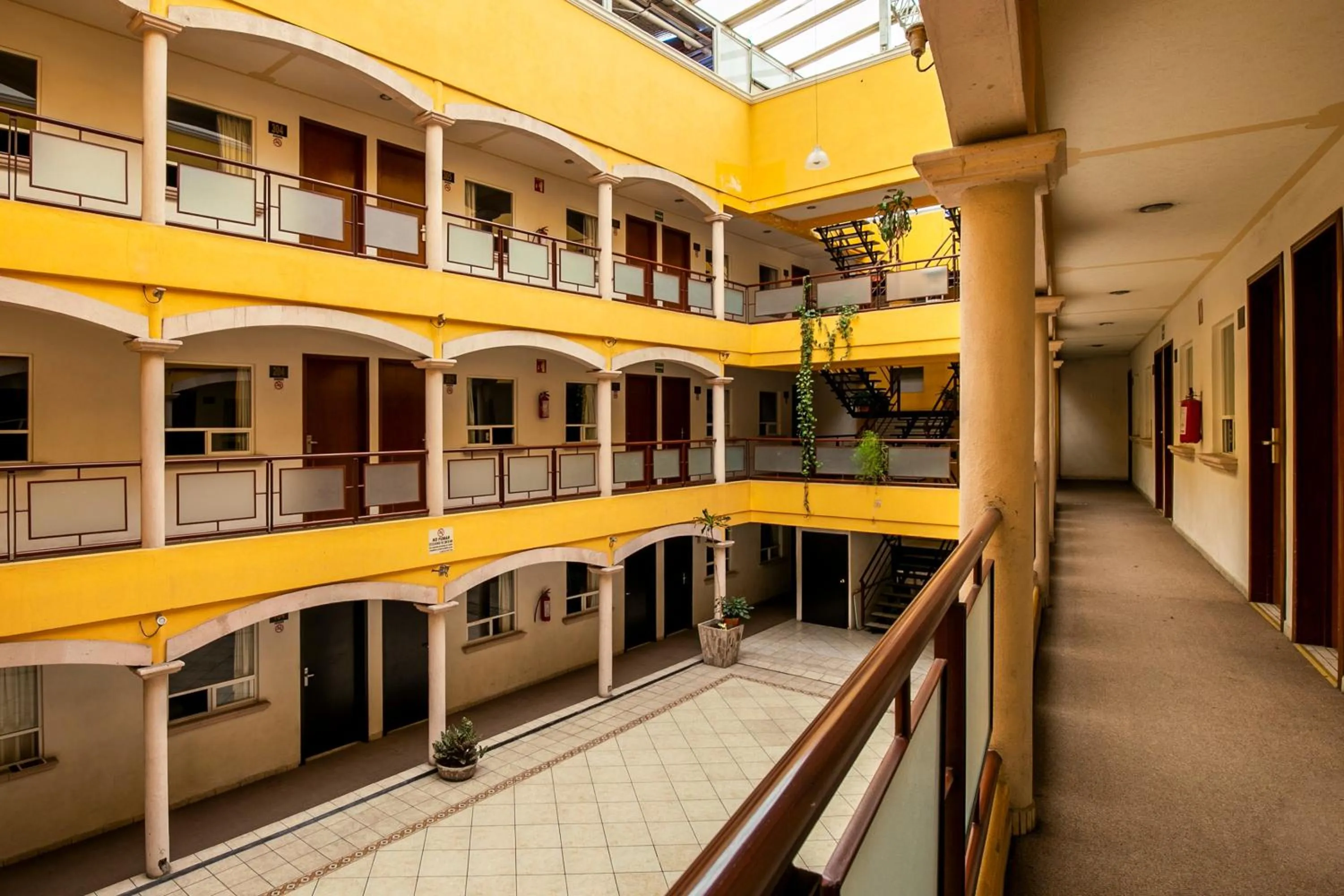 Balcony/Terrace in Capital O Hotel Victoria Morelia