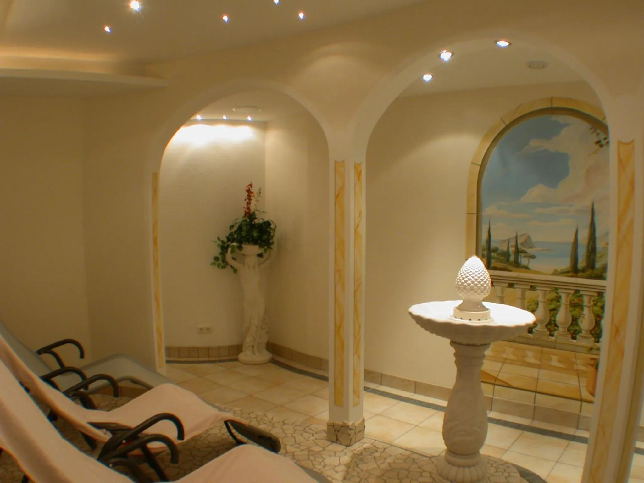 Spa and wellness centre/facilities in Hotel Garni Pradella