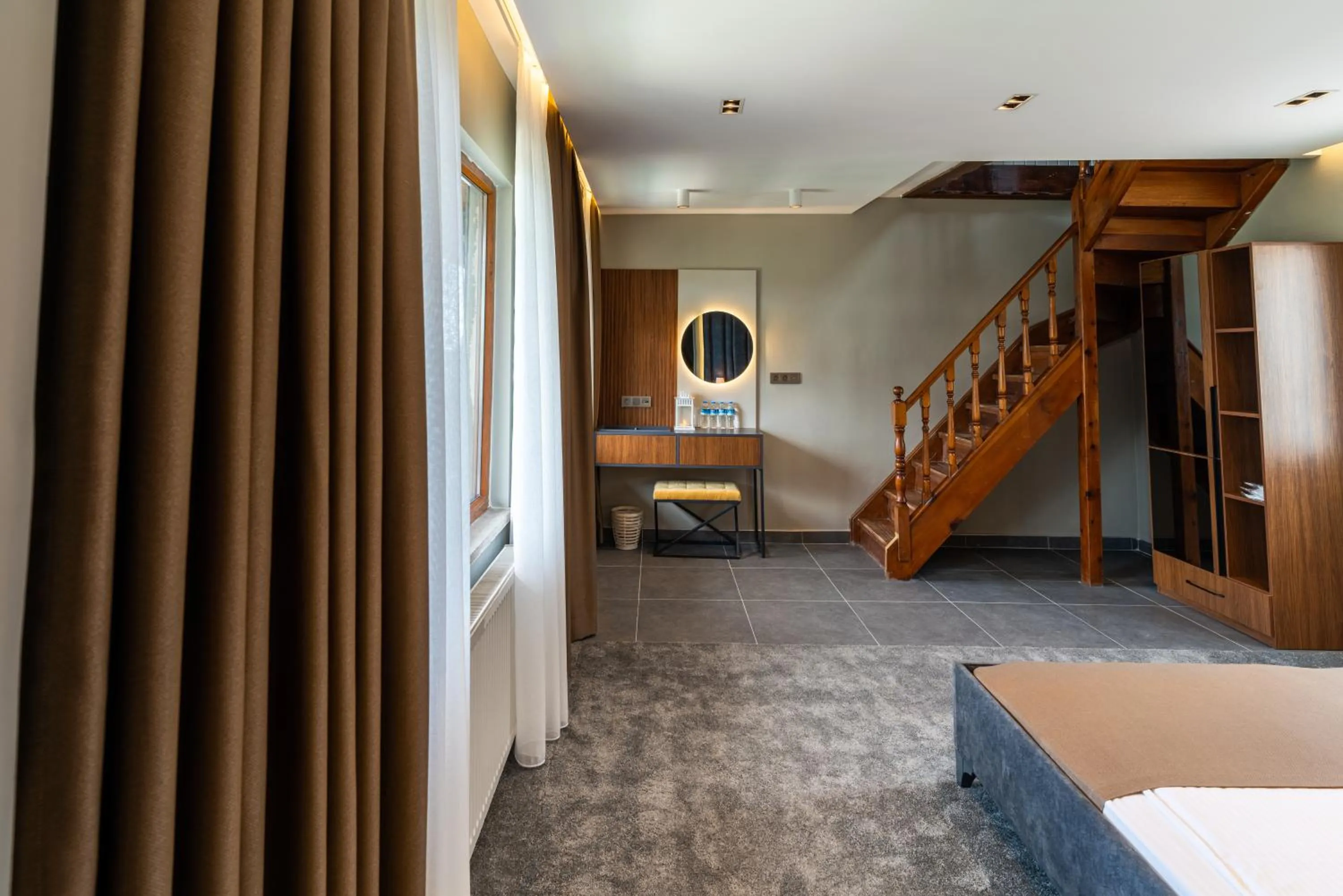 Floor plan, Bed in Assos Kartal Yuvasi Hotel