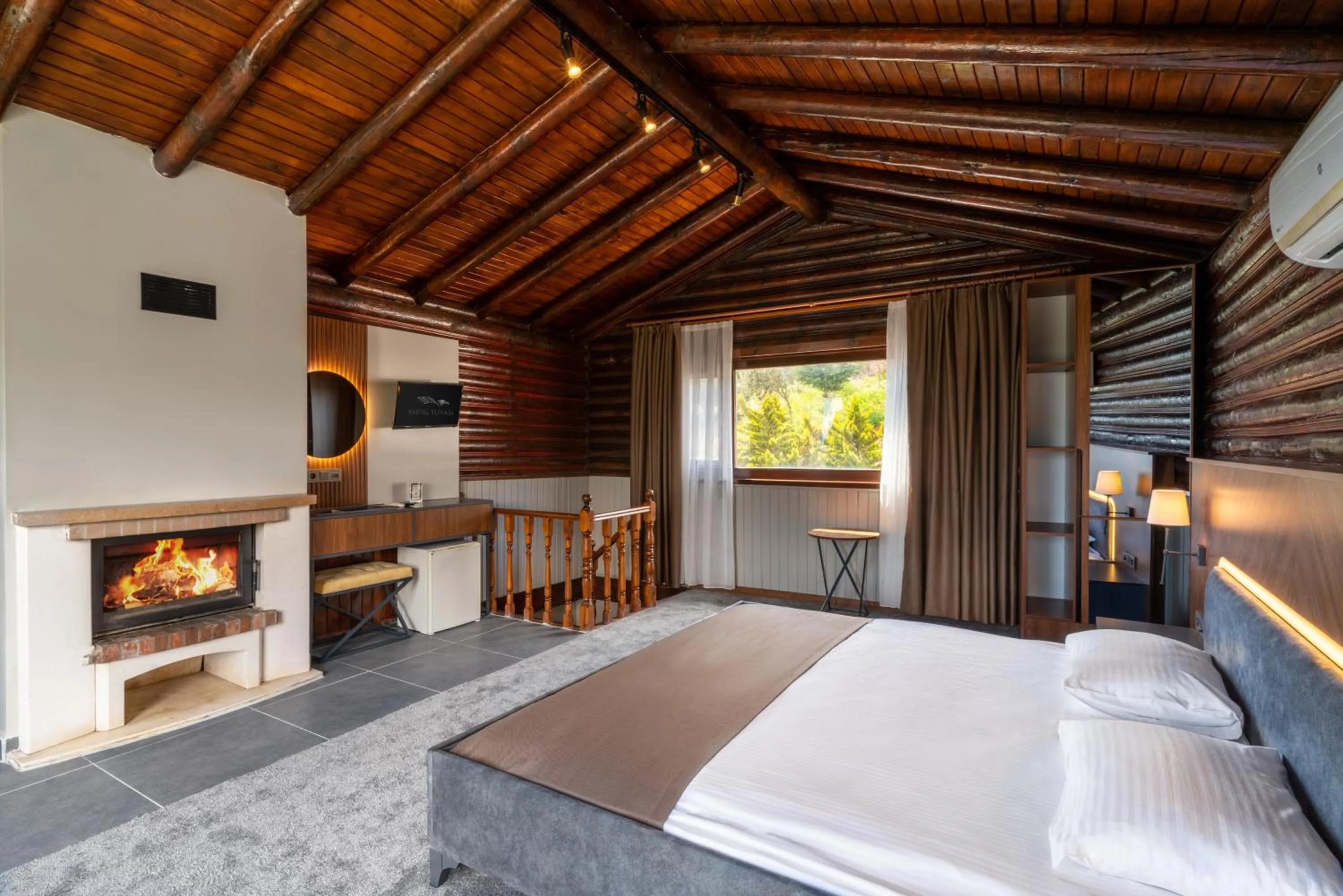 Bedroom, Bed in Assos Kartal Yuvasi Hotel