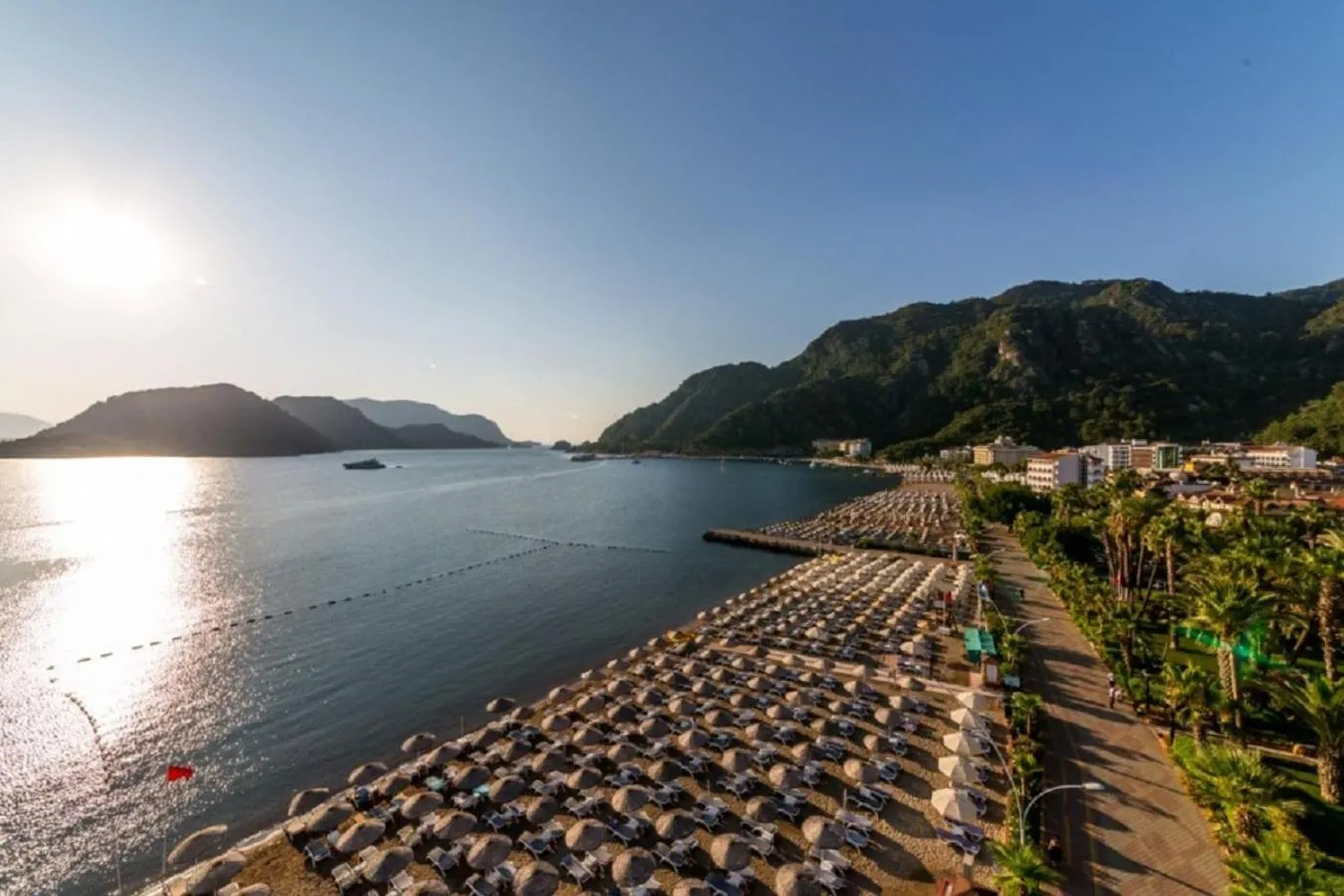 Beach in Private Hotel