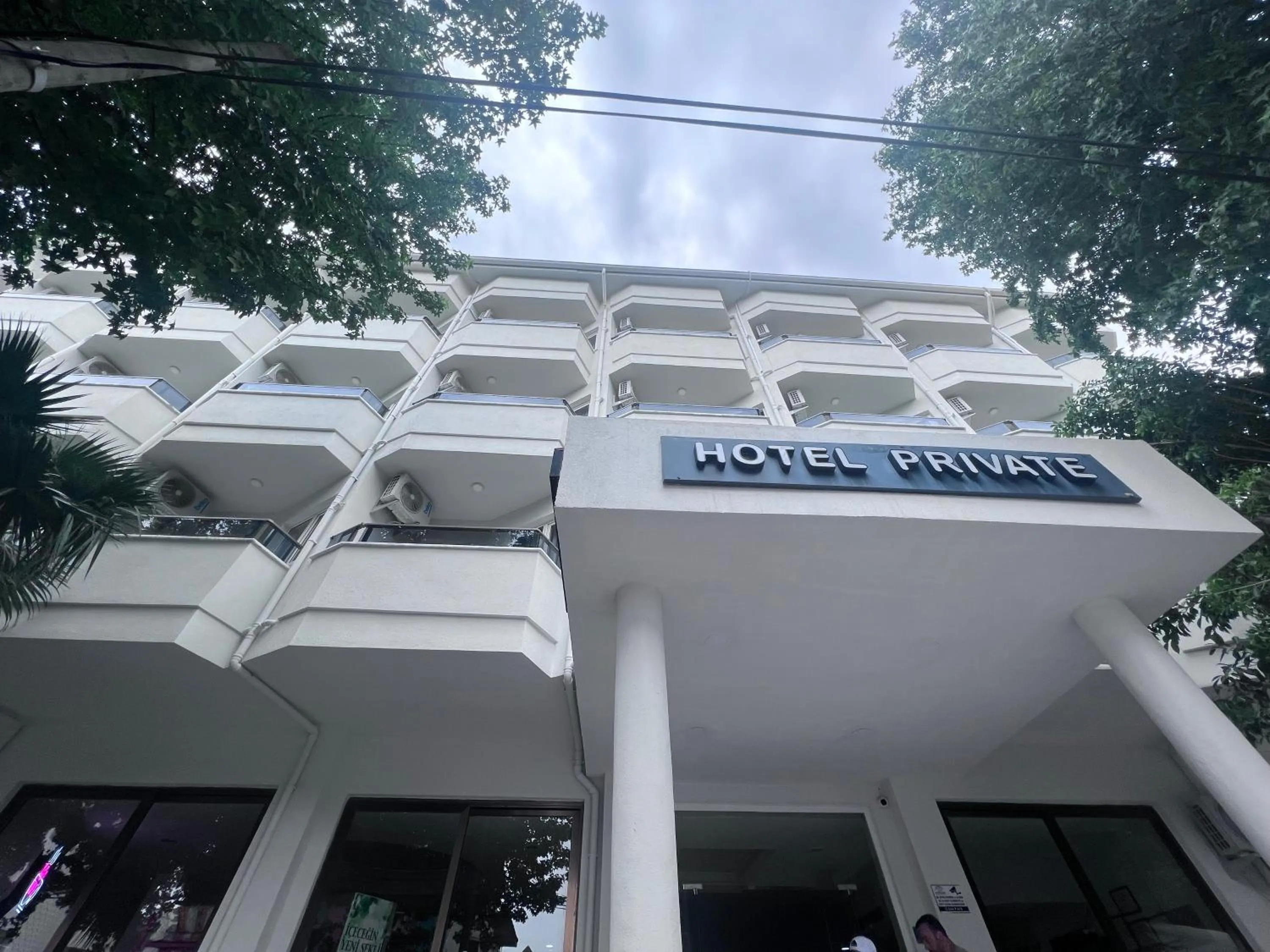 Property building in Private Hotel