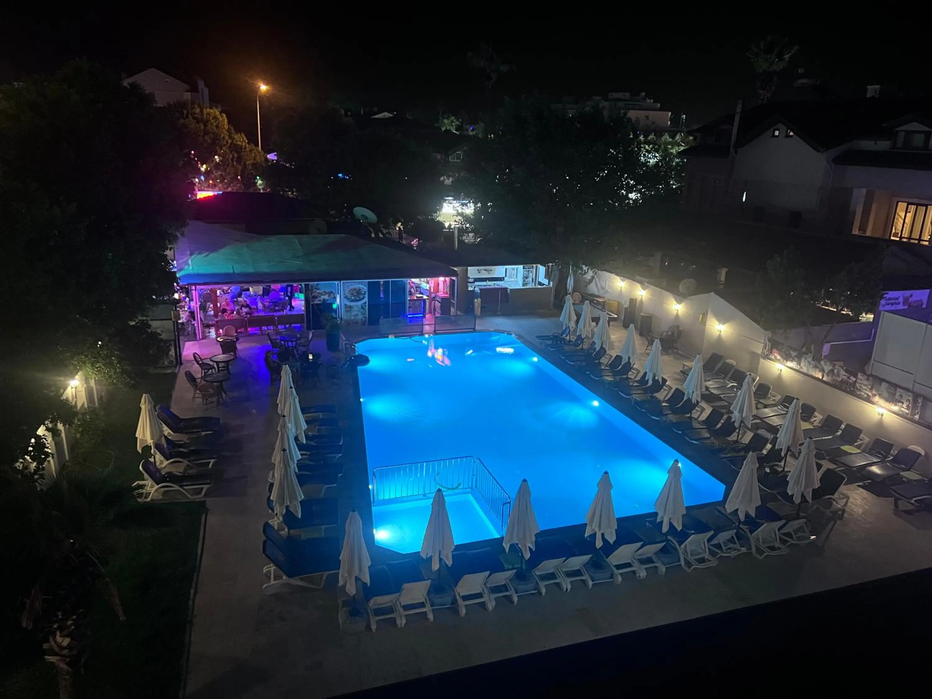 Swimming pool in Private Hotel
