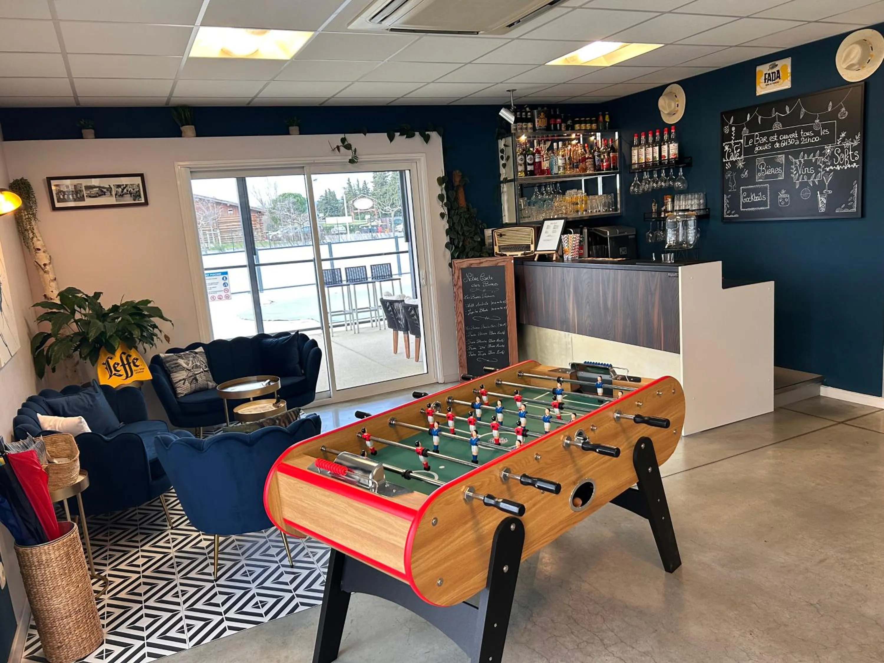 Game Room in Hotel Caiman