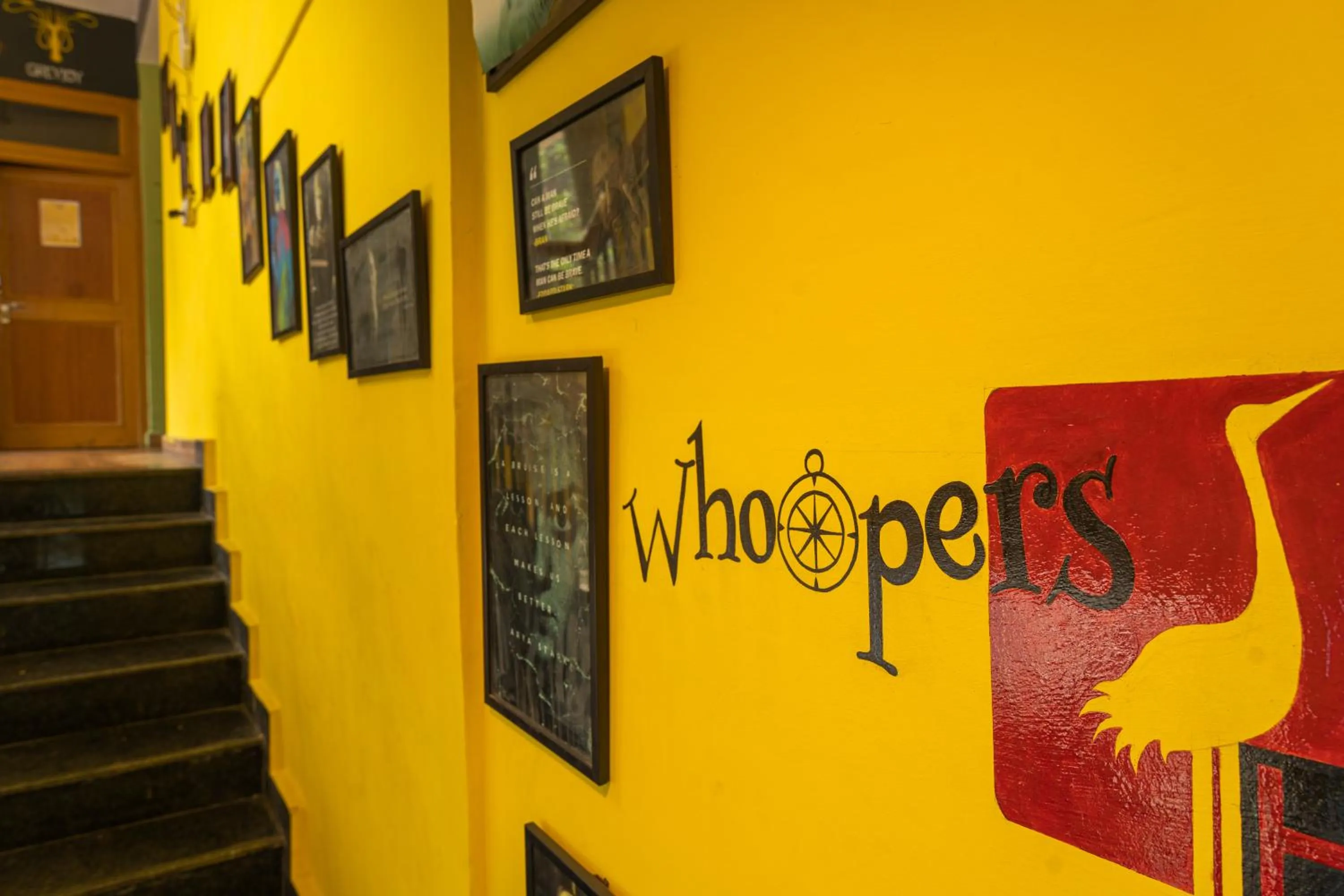 Property logo or sign in Whoopers Hostel Kasol