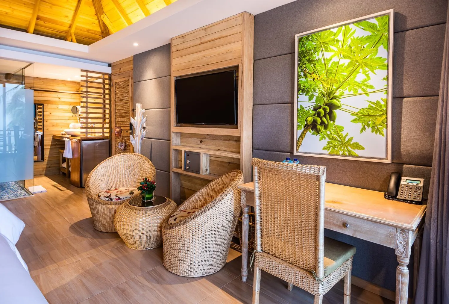 Seating area in Hotel Isla del Encanto