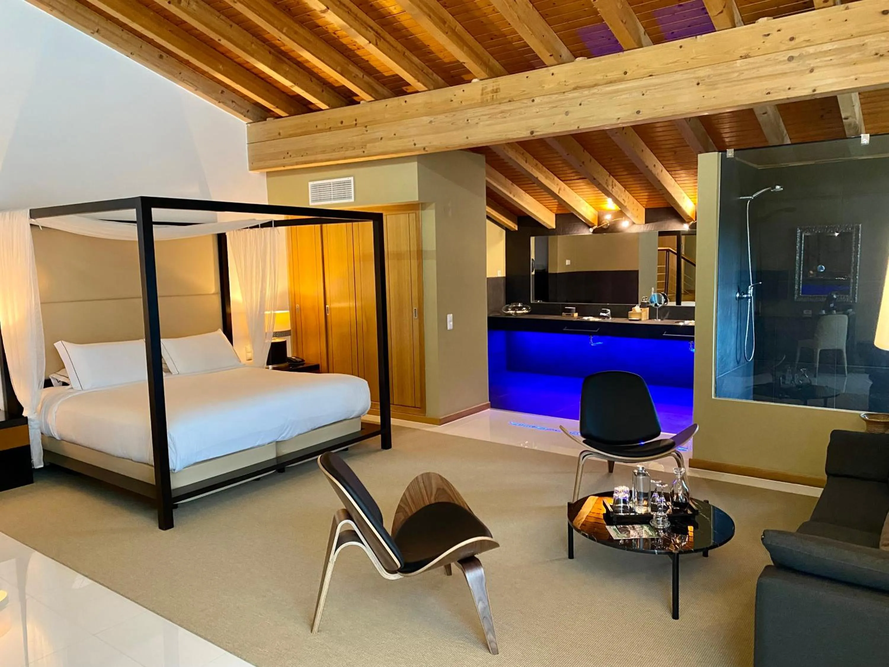Bed in Vila Valverde Design Country Hotel