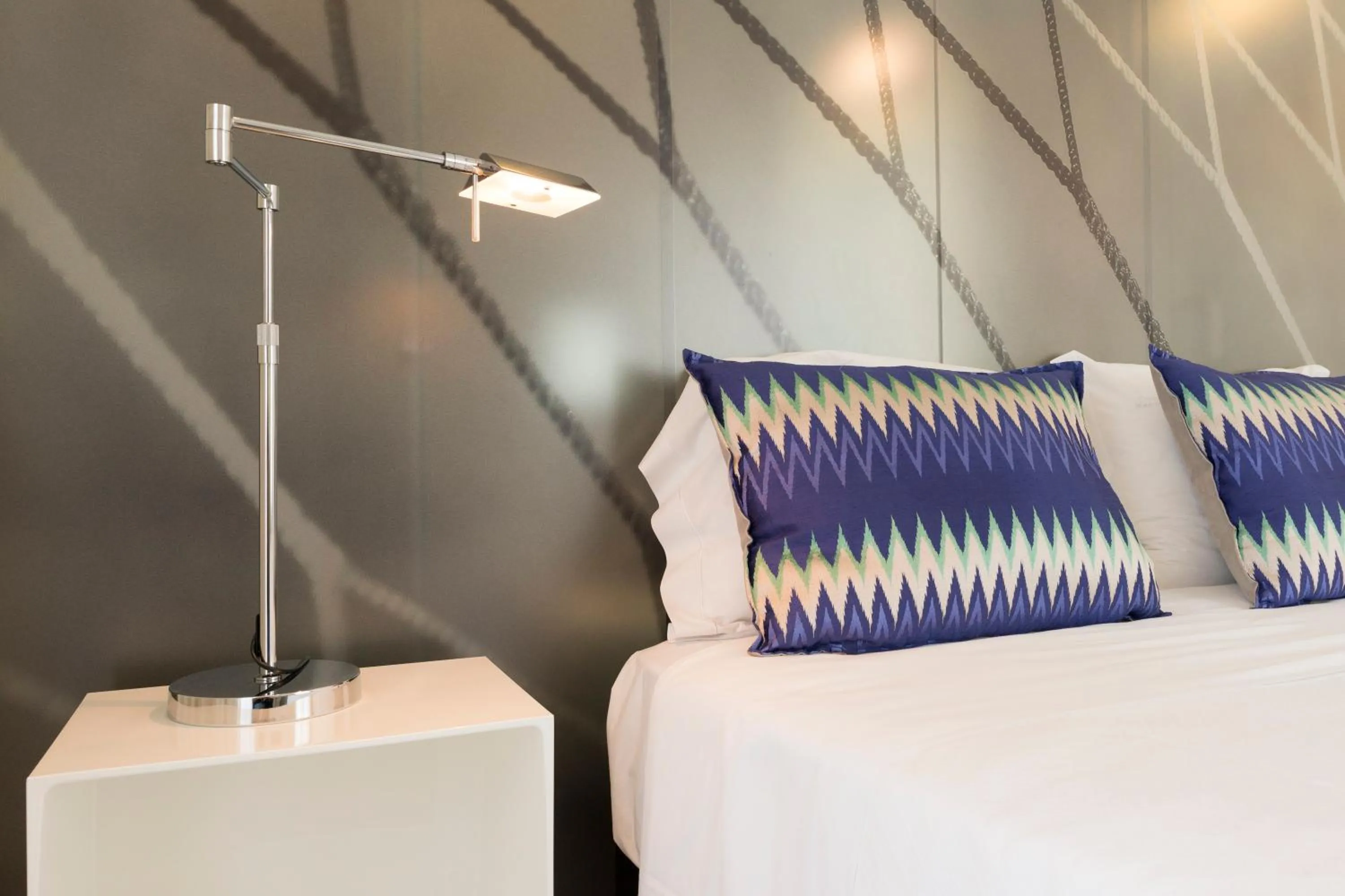 Decorative detail, Bed in Sport Hotel A Seleção